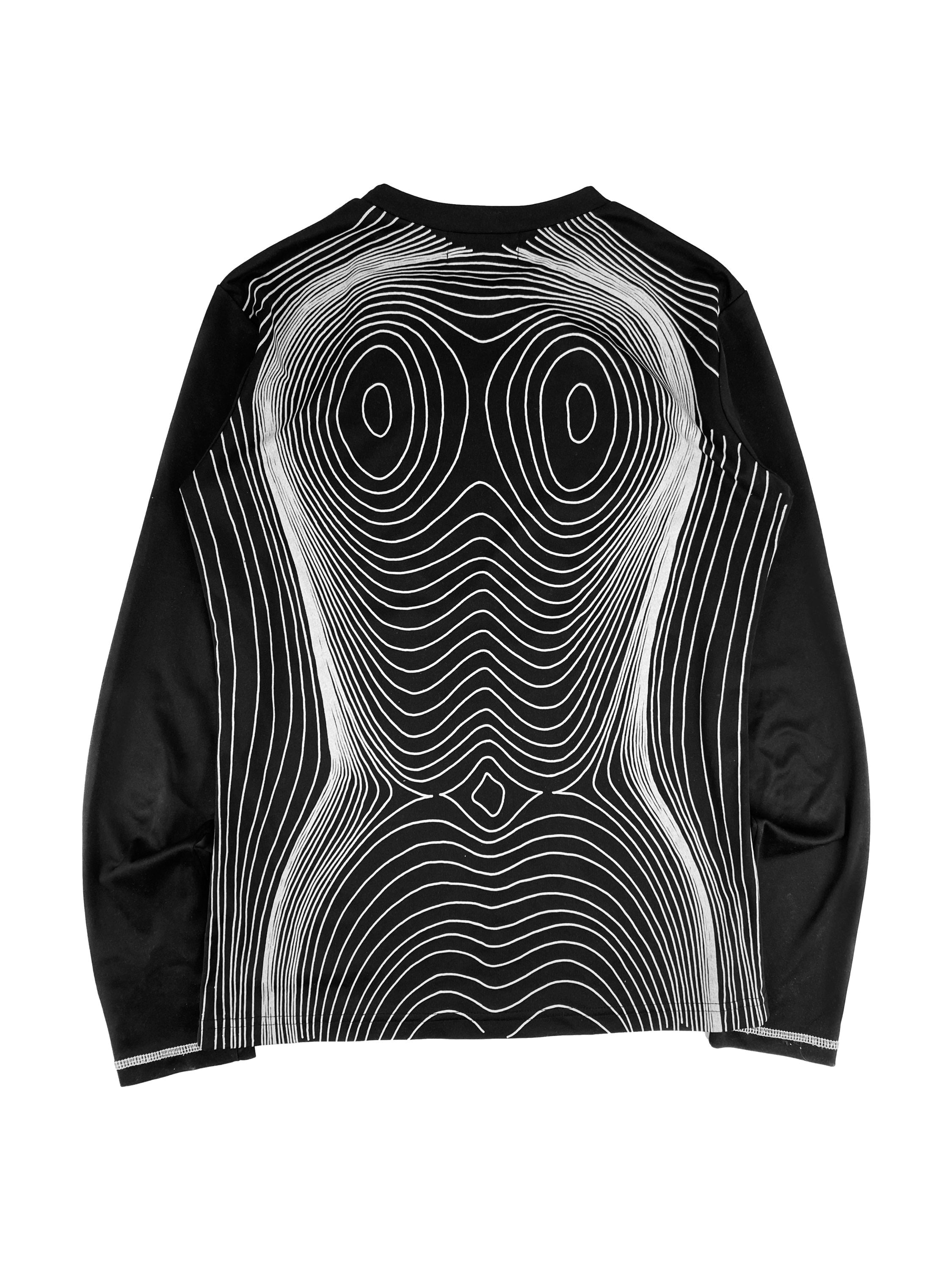 1999 FOTÜS ‘Topographic’ Body Map Cybertech Longsleeve Shirt