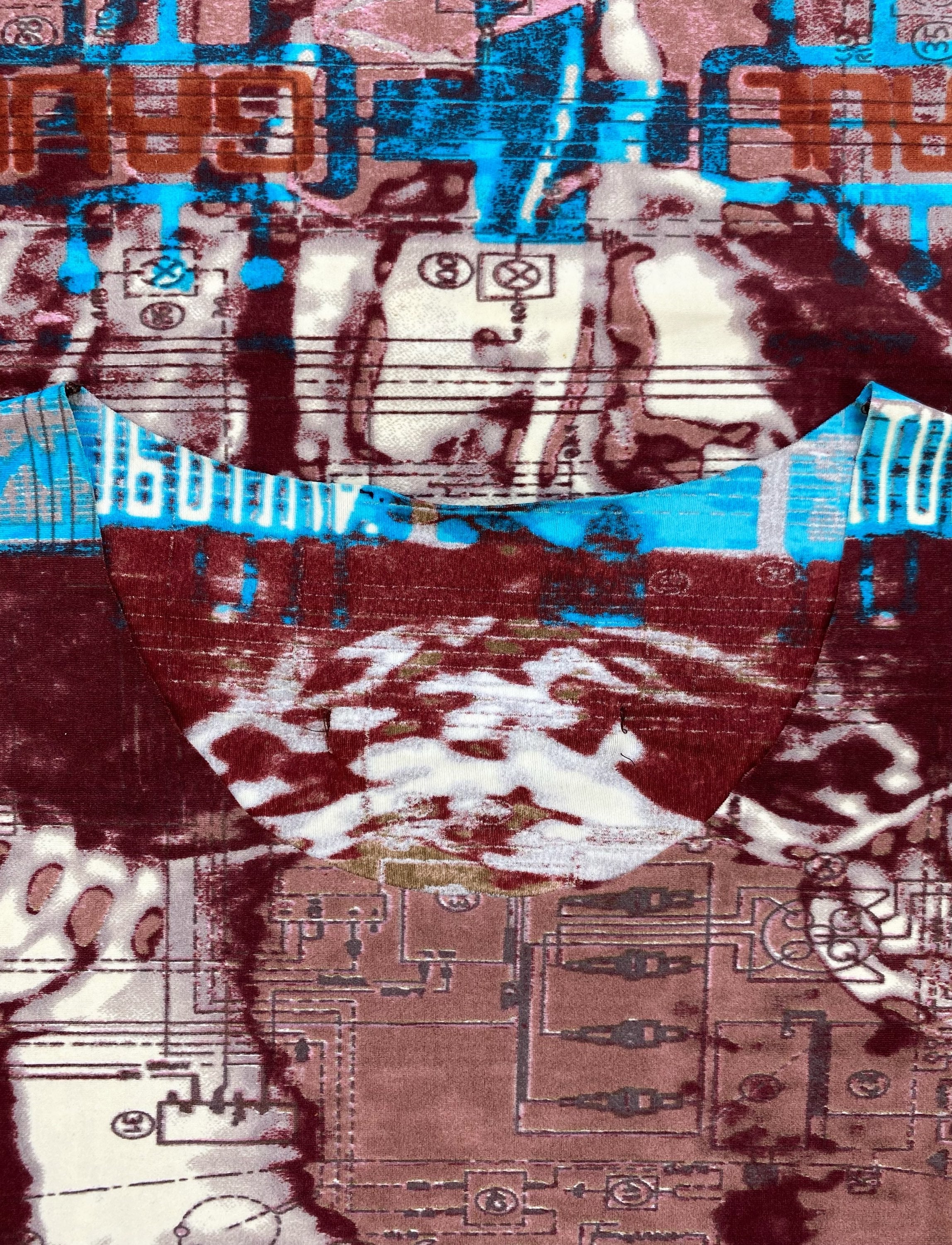 FW95 Jean Paul Gaultier “Virtual Reality” Distorted Tank Top