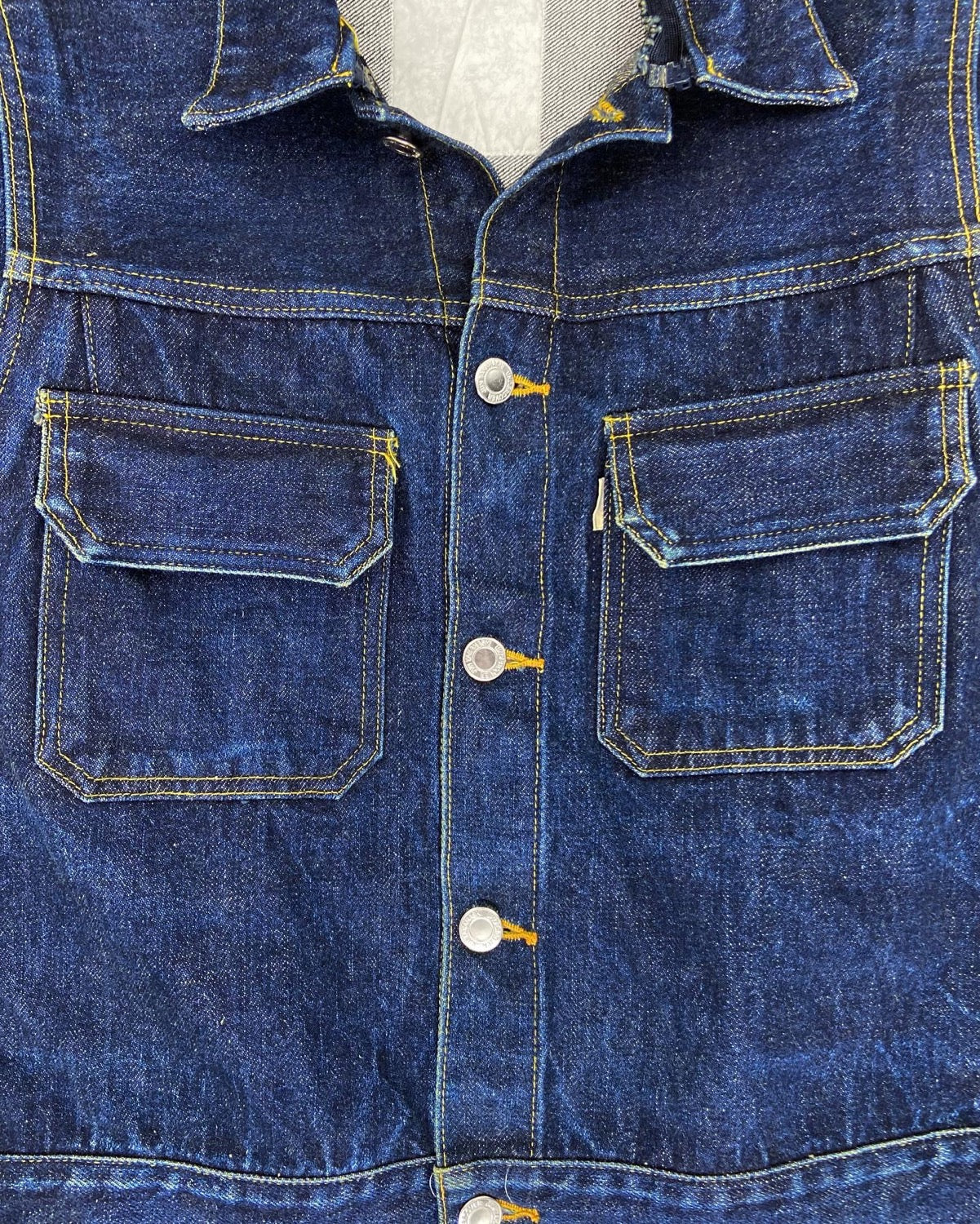 AW99 UNDERCOVER EXCHANGE “SMALL PARTS” DENIM JACKET | ArchiveThreads