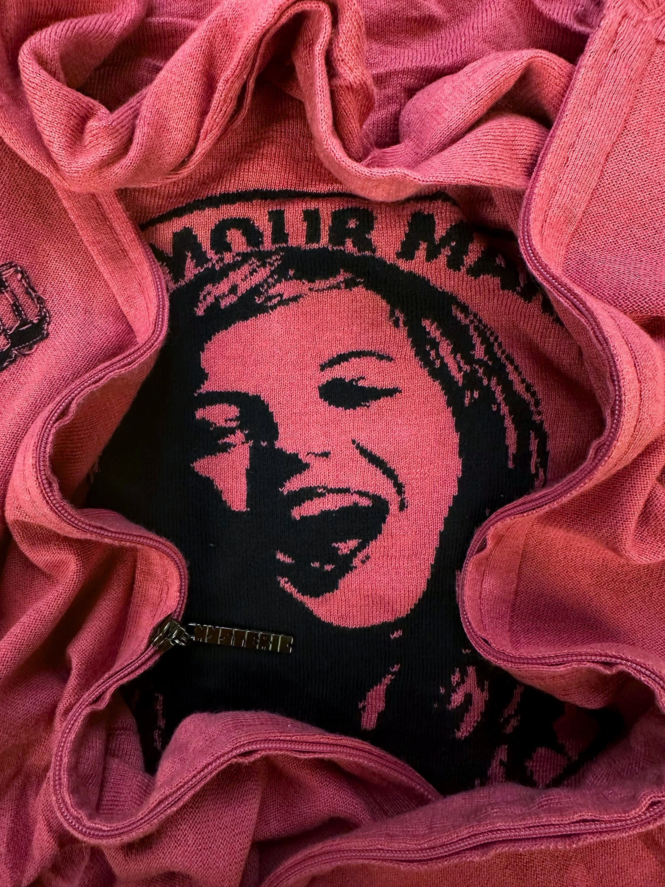 00s Hysteric Glamour ‘Makes Me Smile’ Full Zip Hoodie