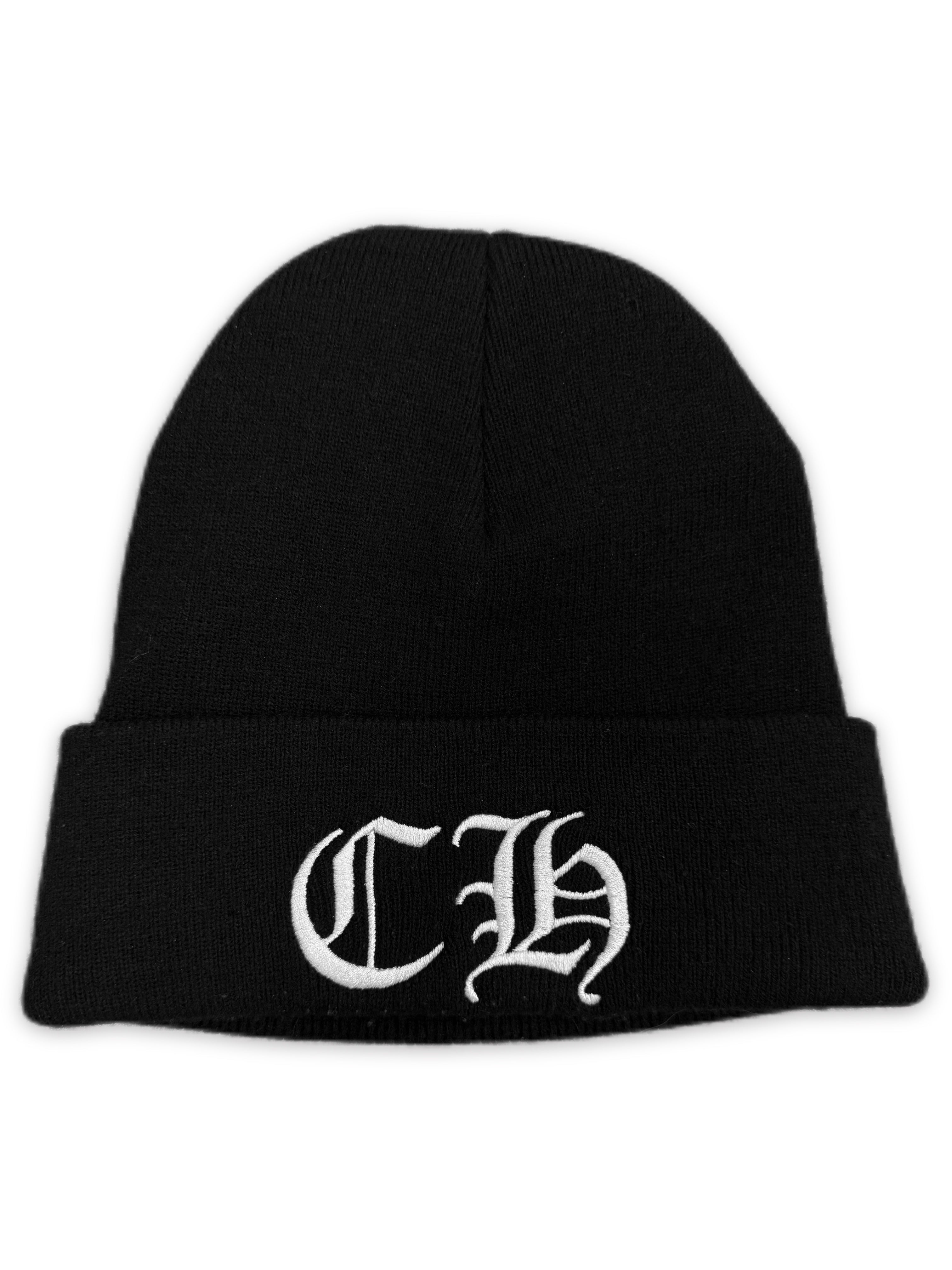 Chrome Hearts CH Embroidered Ribbed Beanie