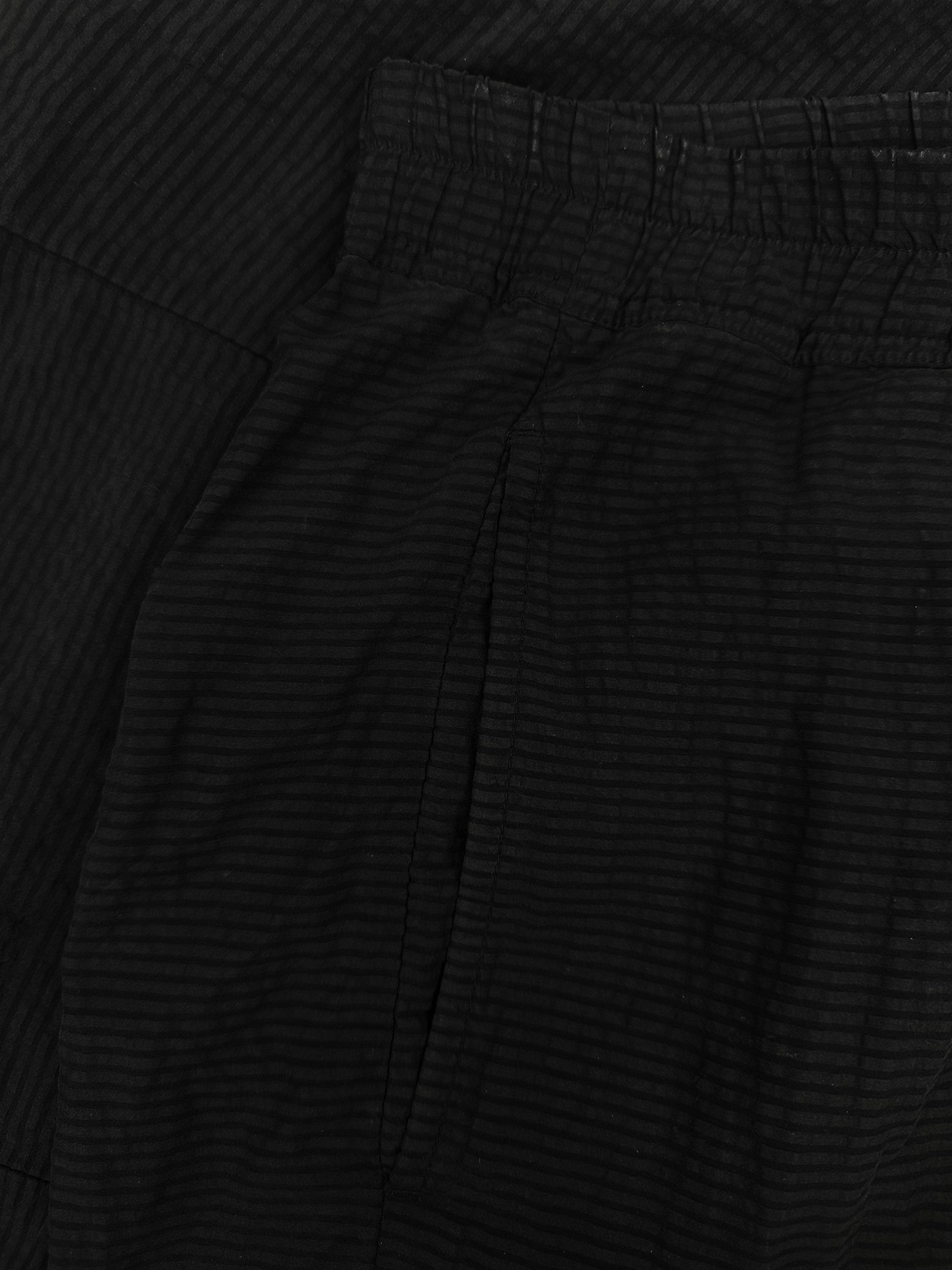 SS12 Rick Owens ‘Naska’ Striped Drop Crotch Shorts