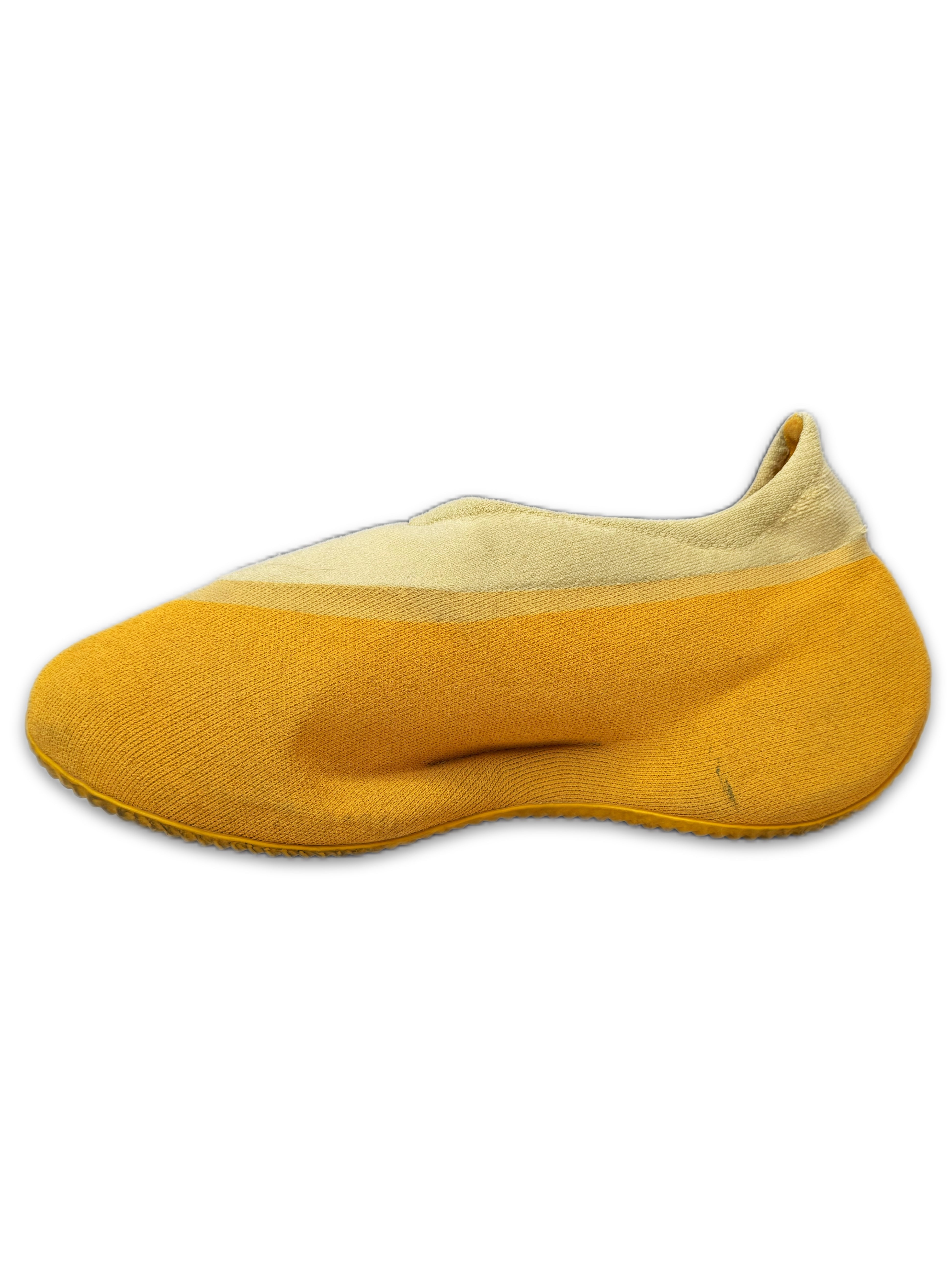 SS20 Yeezy SAMPLE 350 V3 Yellow Sulfur Knit Runner Sneakers