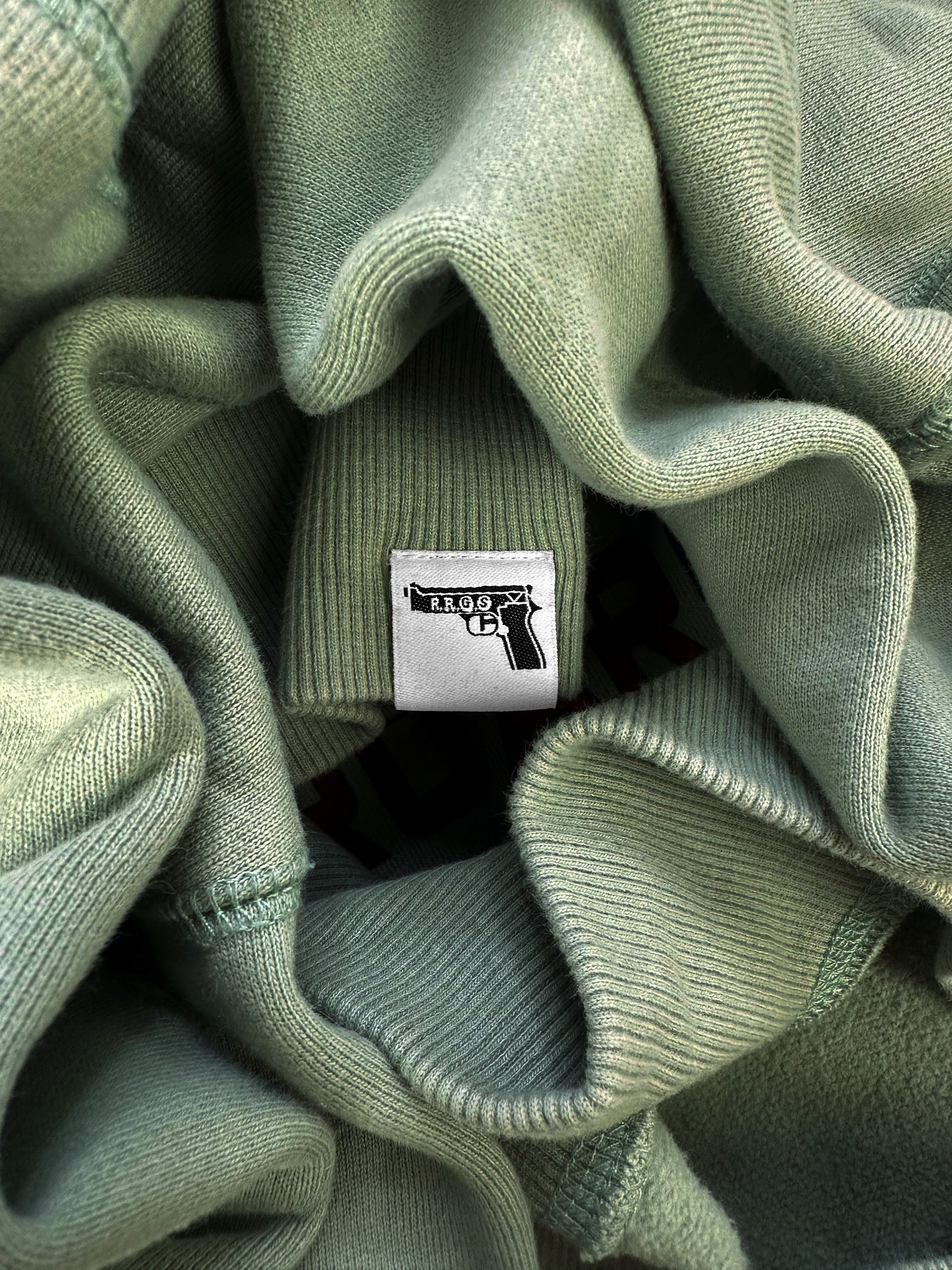 Roarguns Mint Green ‘Camp RRGS’ Heavyweight Crewneck