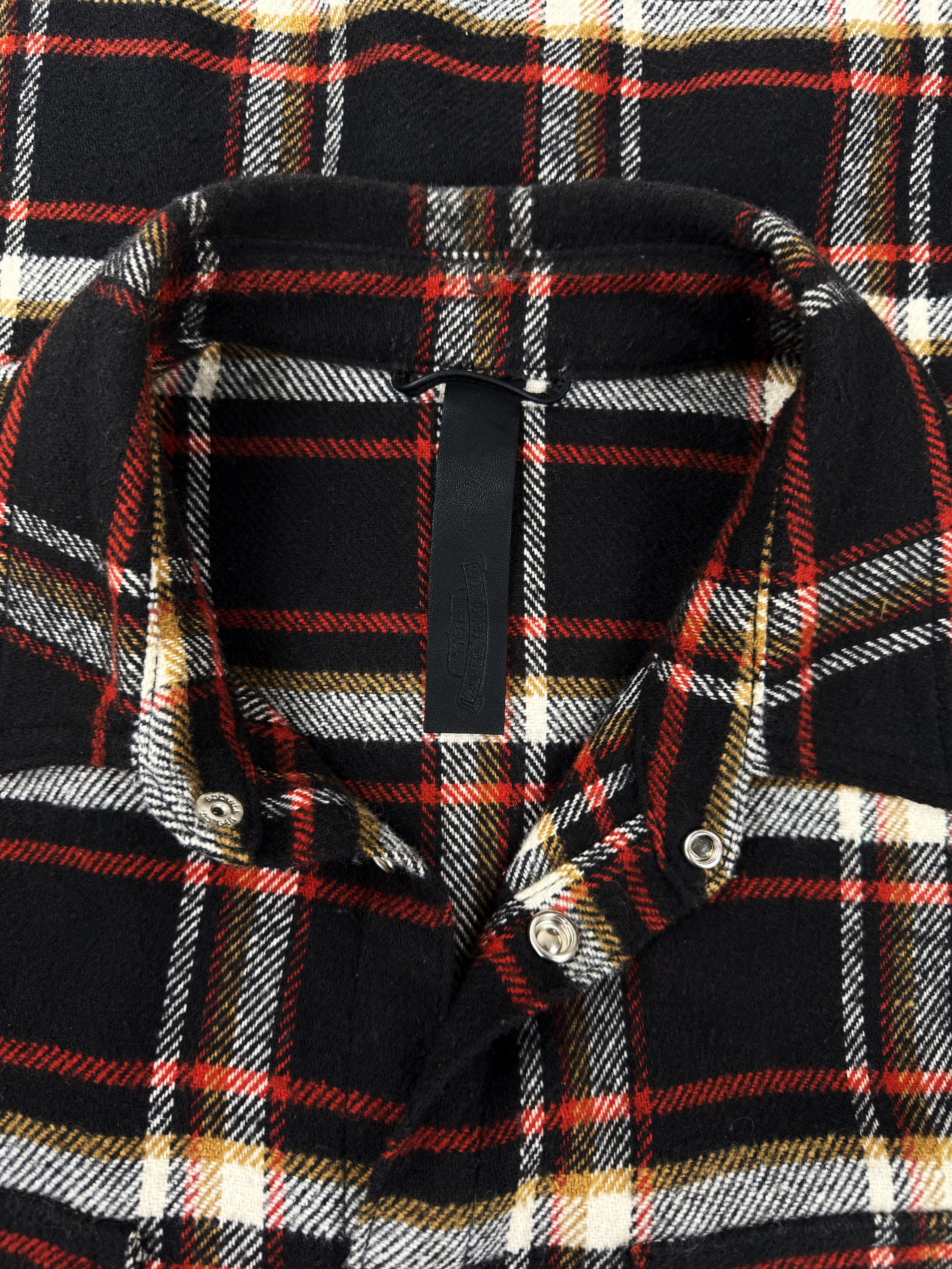 Chrome Hearts Checkered Work Dog Heavy Weight Flannel Jacket