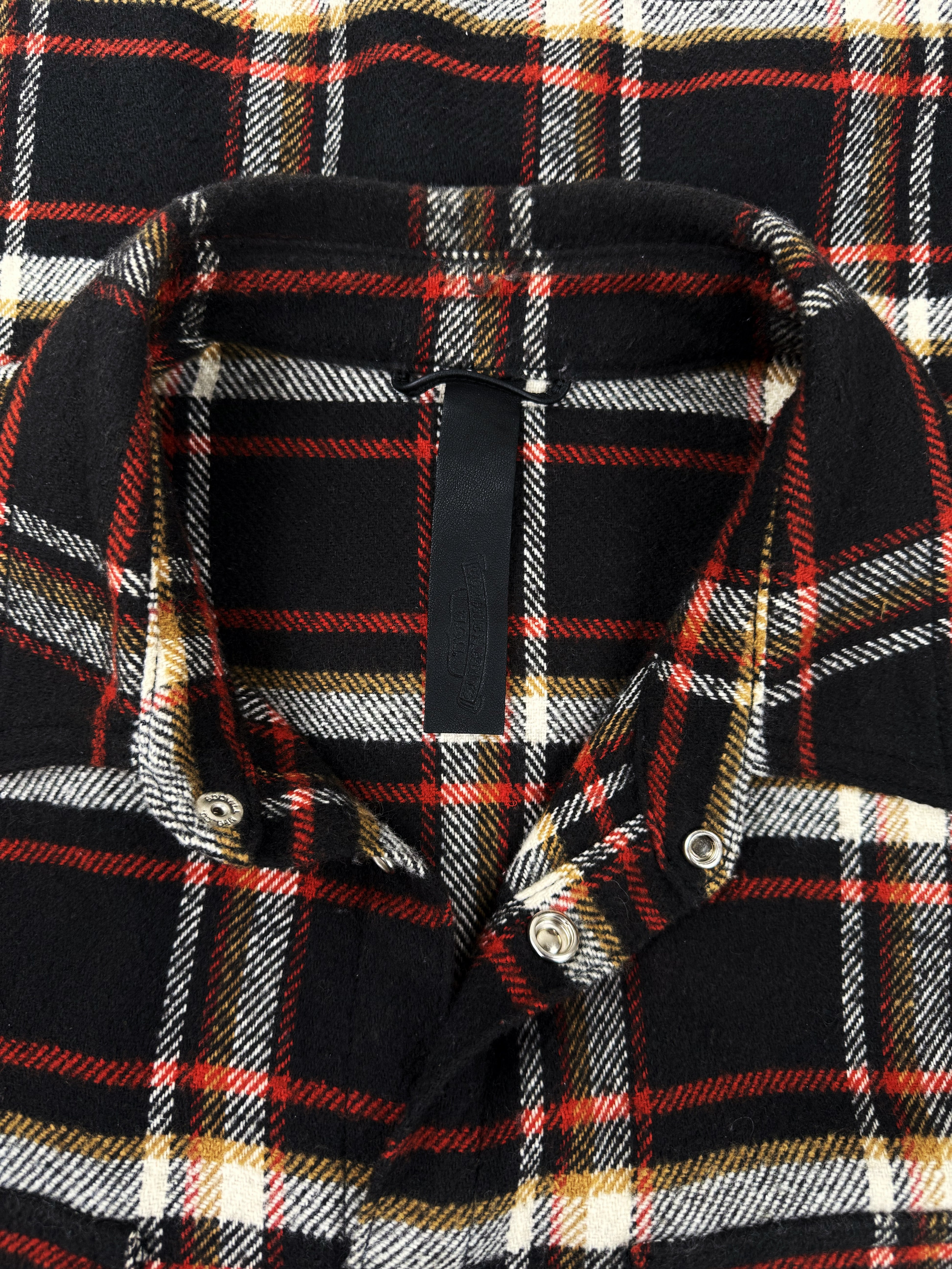 Chrome Hearts Checkered Work Dog Heavy Weight Flannel Jacket