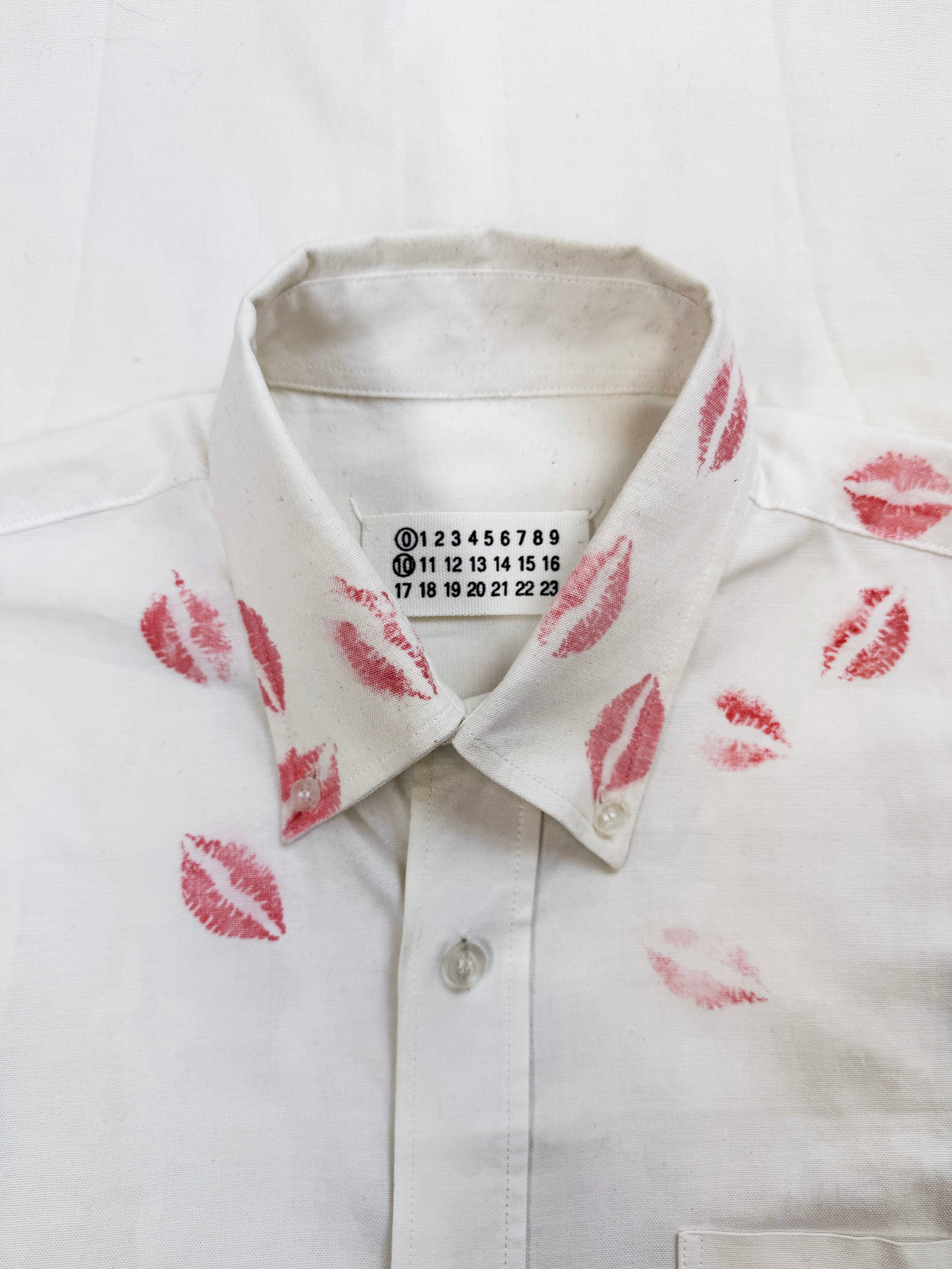 AW06 Maison Margiela Artisanal 0 ‘Kiss’ 1/45 Button Up Shirt