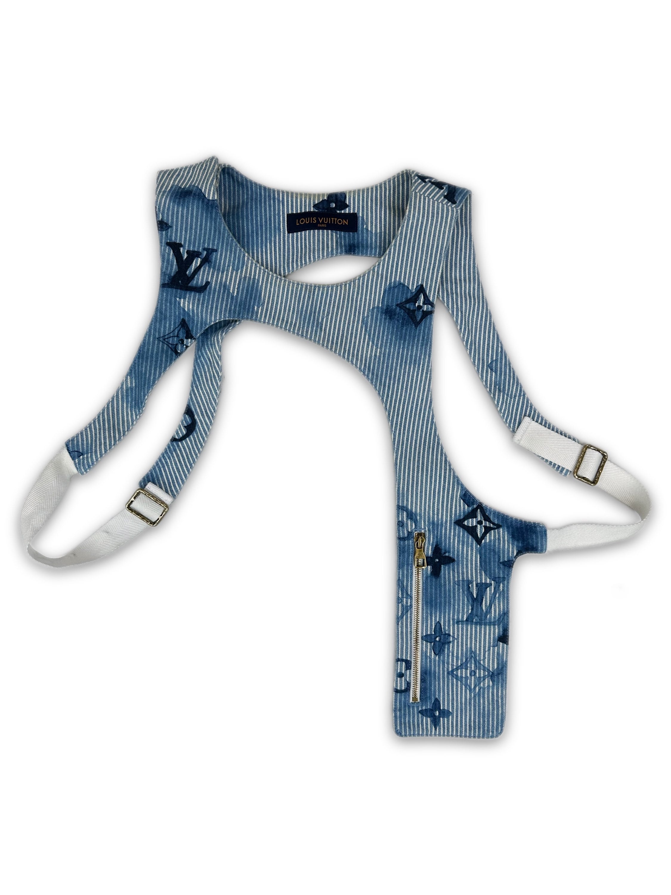 SS19 Louis Vuitton ‘Rainbow Walk’ Monogram Holster Vest