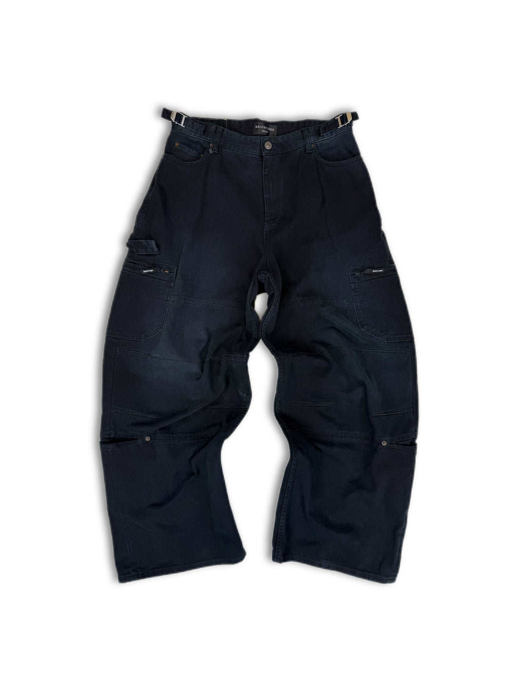 AW23 Balenciaga Baggy Multi Pocket Denim ‘Carpenter’ Pants