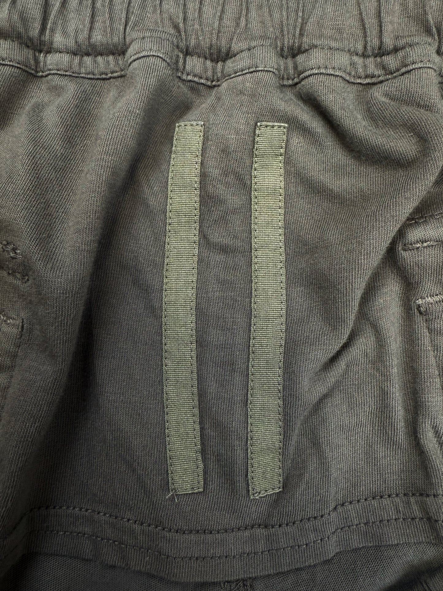 Rick Owens Beige Wide Leg Elasticated Lounge Sweat Pants