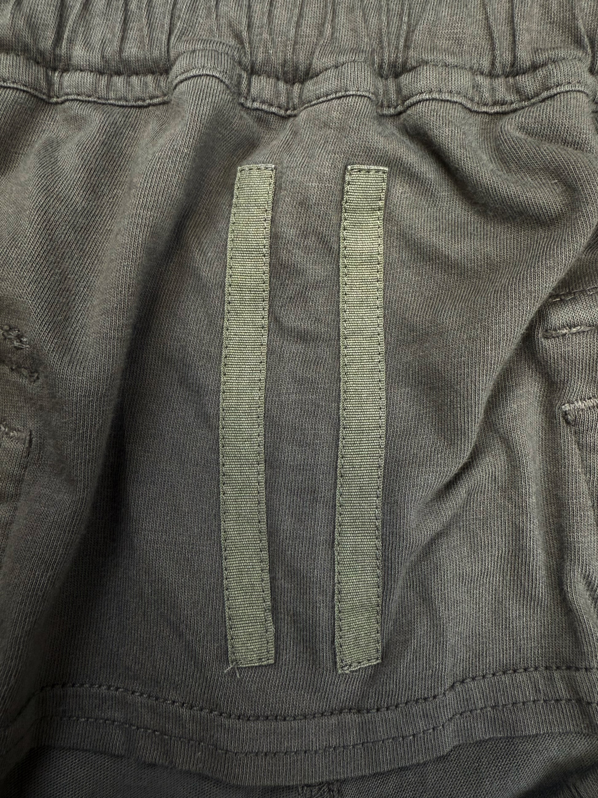 Rick Owens Beige Wide Leg Elasticated Lounge Sweat Pants