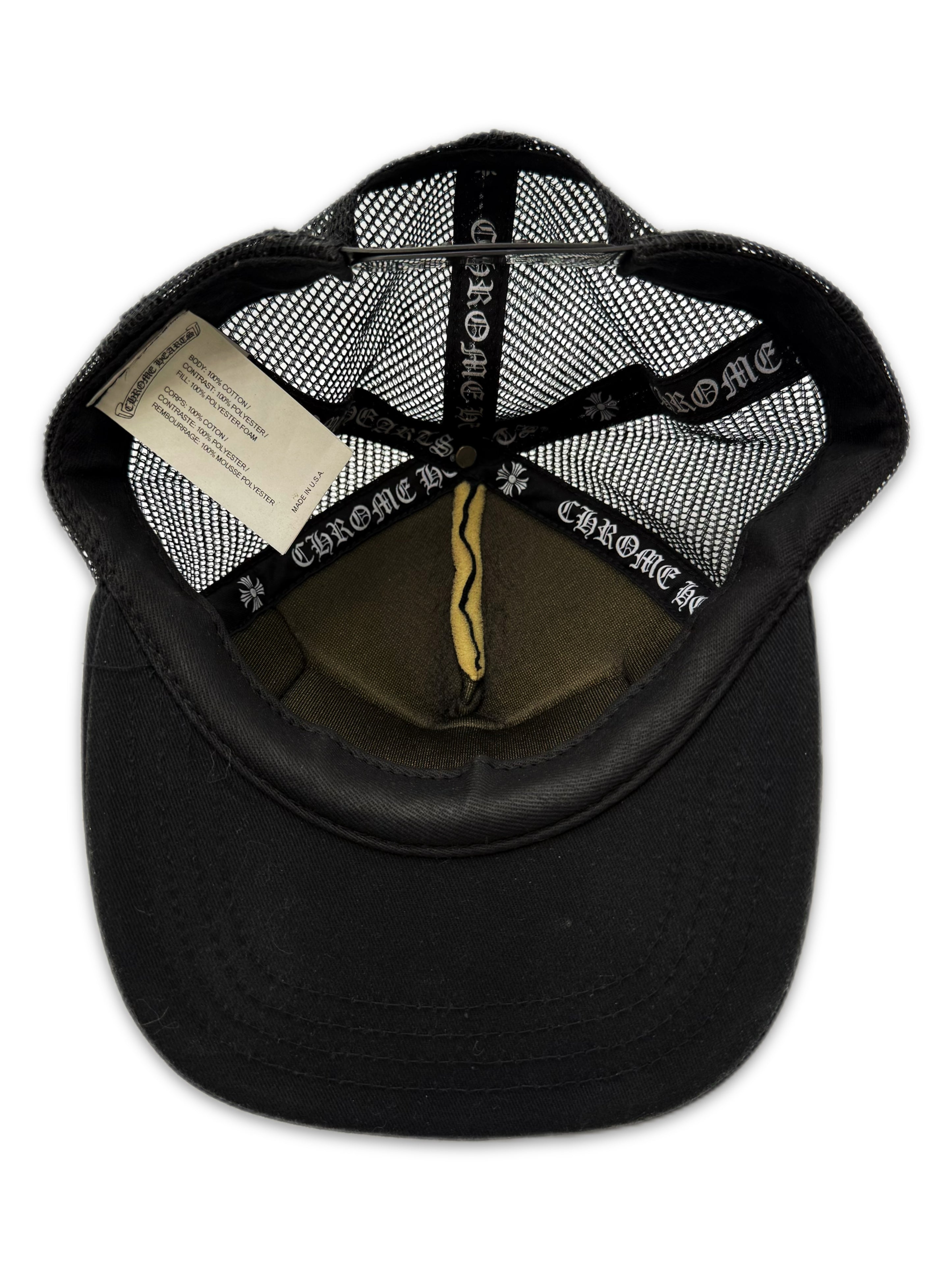 Chrome Hearts Honolulu Exclusive ‘CH’ Mesh Trucker Hat