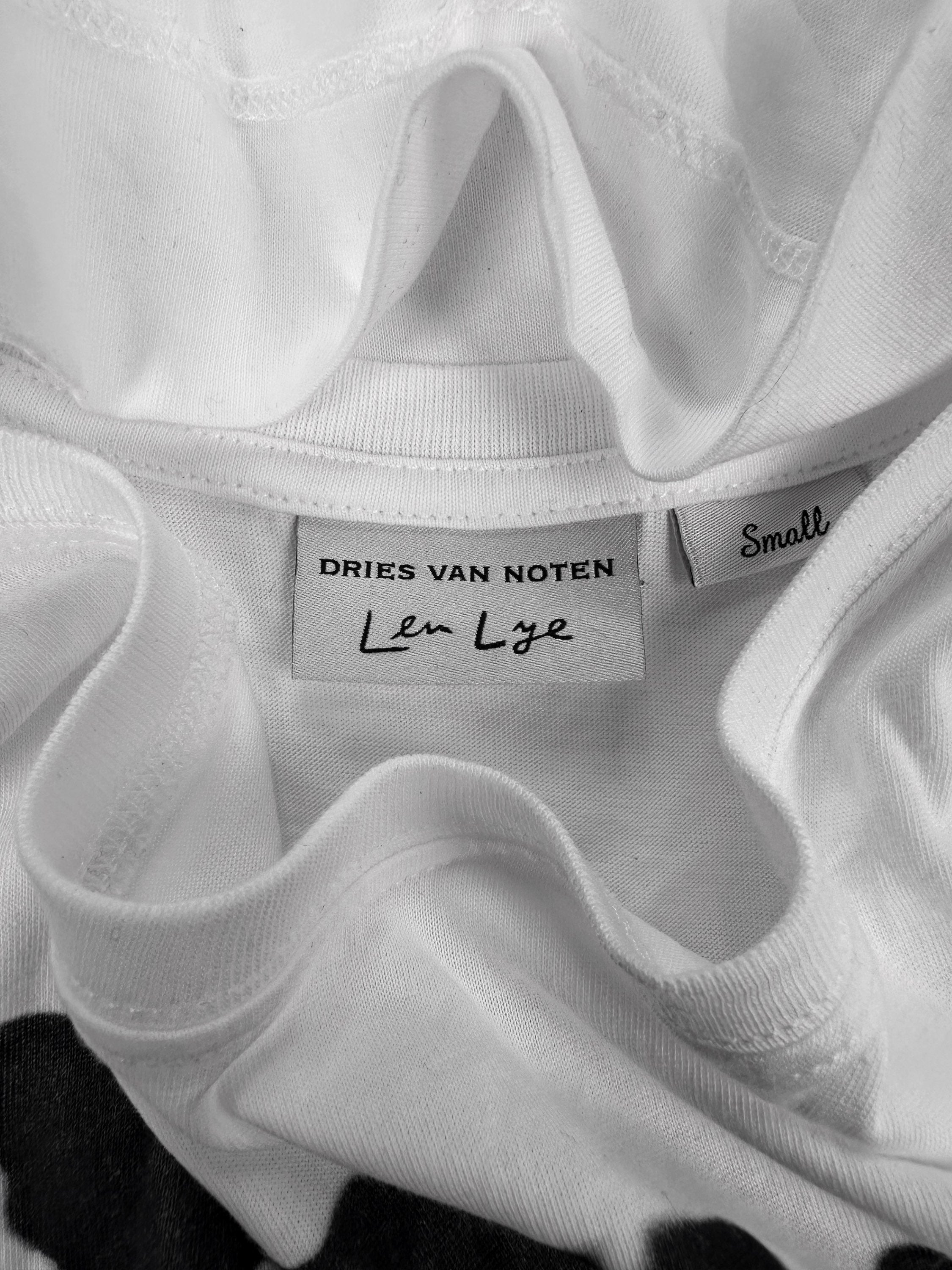 Dries Van Noten x Len Lye ‘You’ White Slogan Tank-top