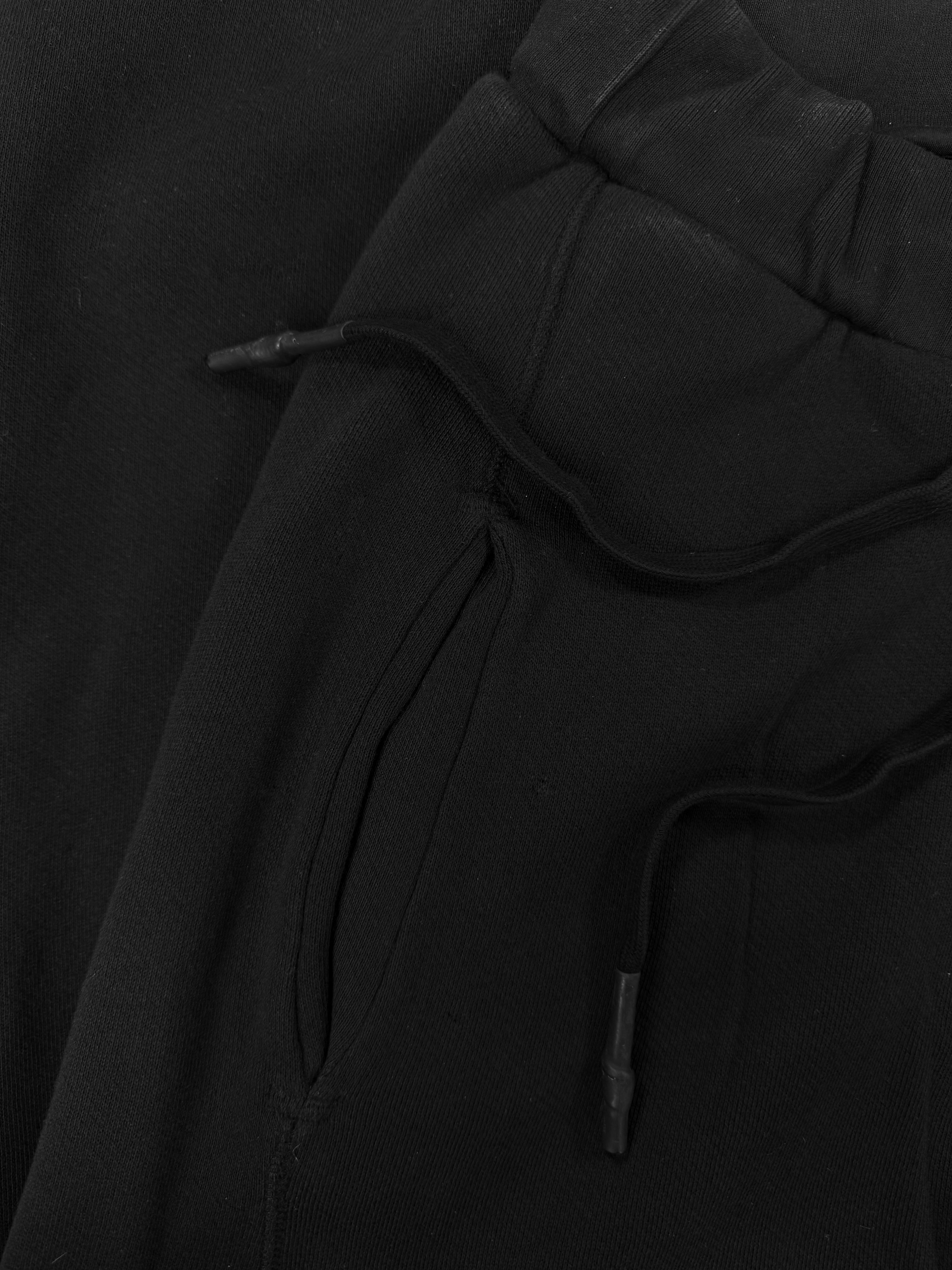 11 by Boris Bidjan Saberi Black Drawstring Sweatpants
