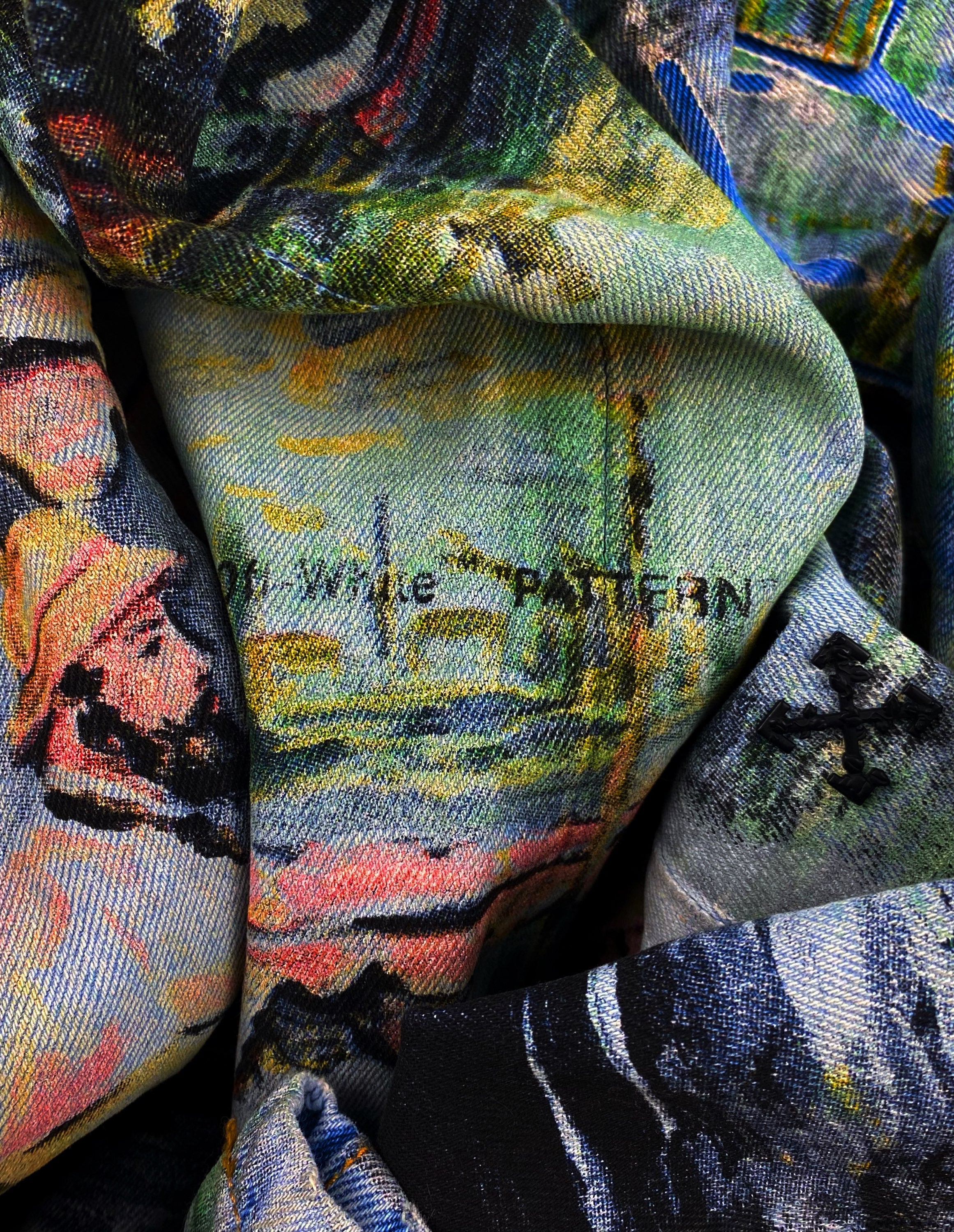 SS19 Off-White ‘Monet Studio’ Édourad Manet Lakeshore Denim