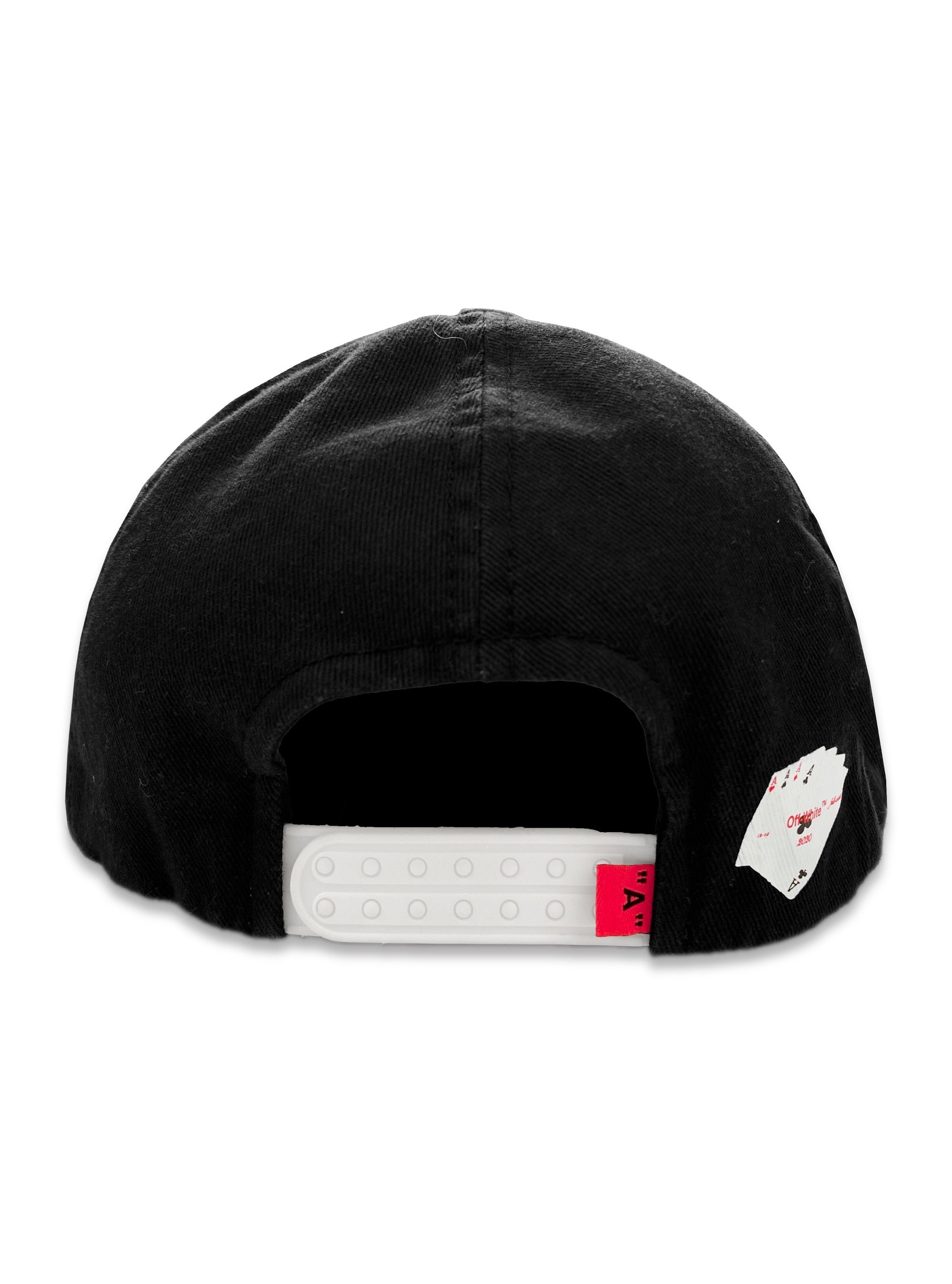SS20 Off-White Thermal Graphic Snap Back Black Hat