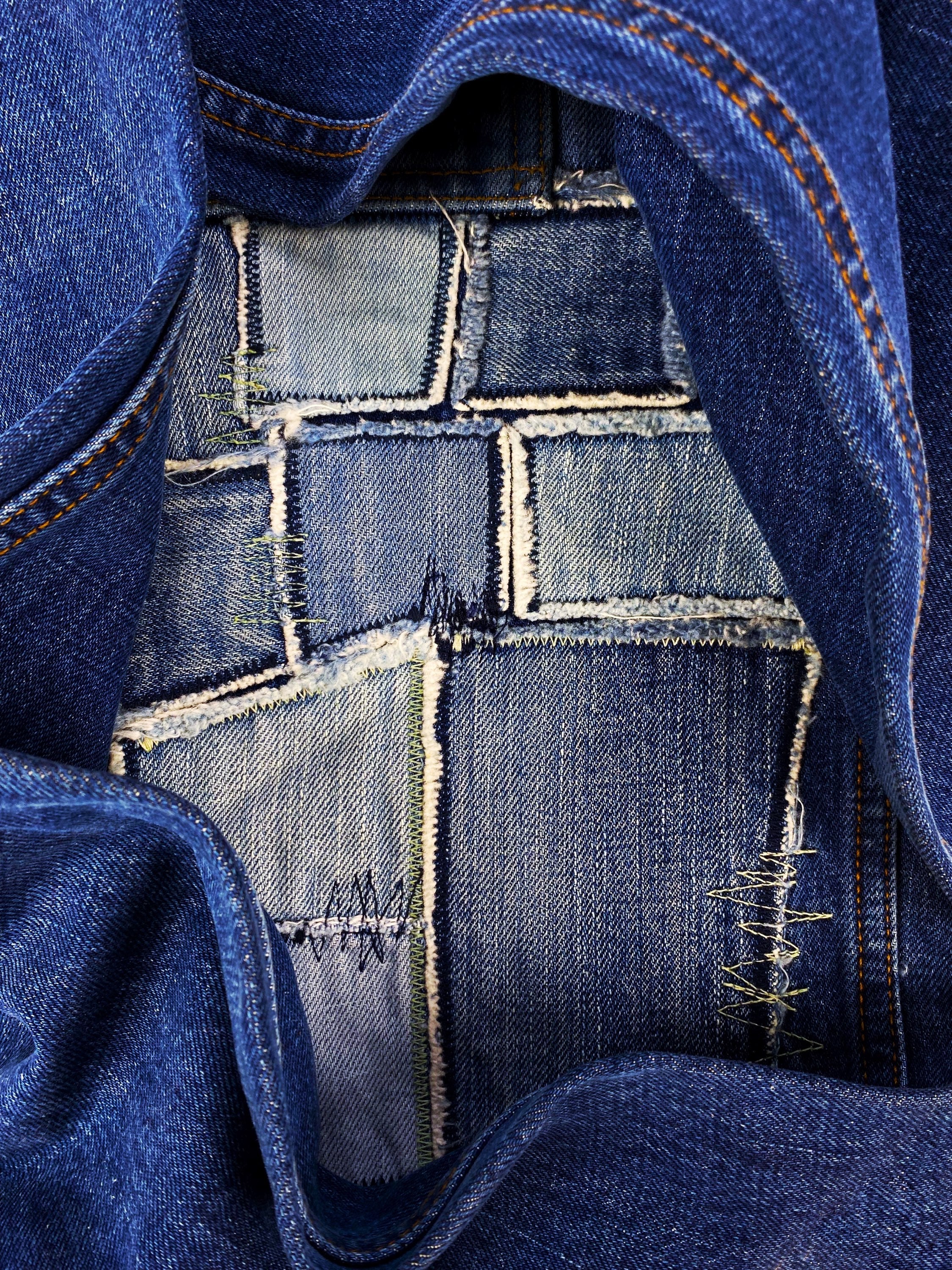 Hysteric Glamour ‘Patchwork’ Indigo Kinky Pocket Denim