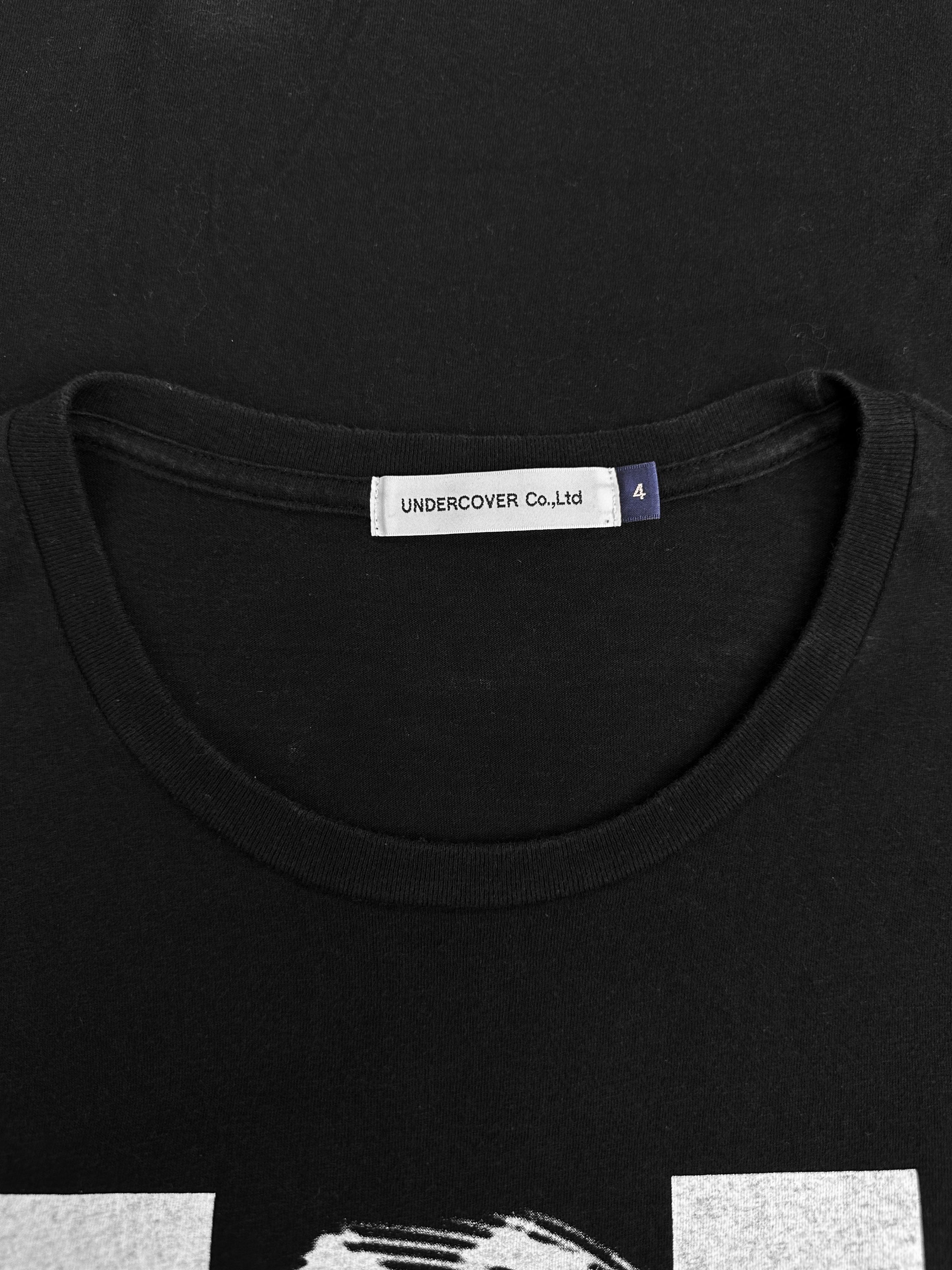 00s Undercover ‘U’ Logo White Contrast Graphic T-Shirt