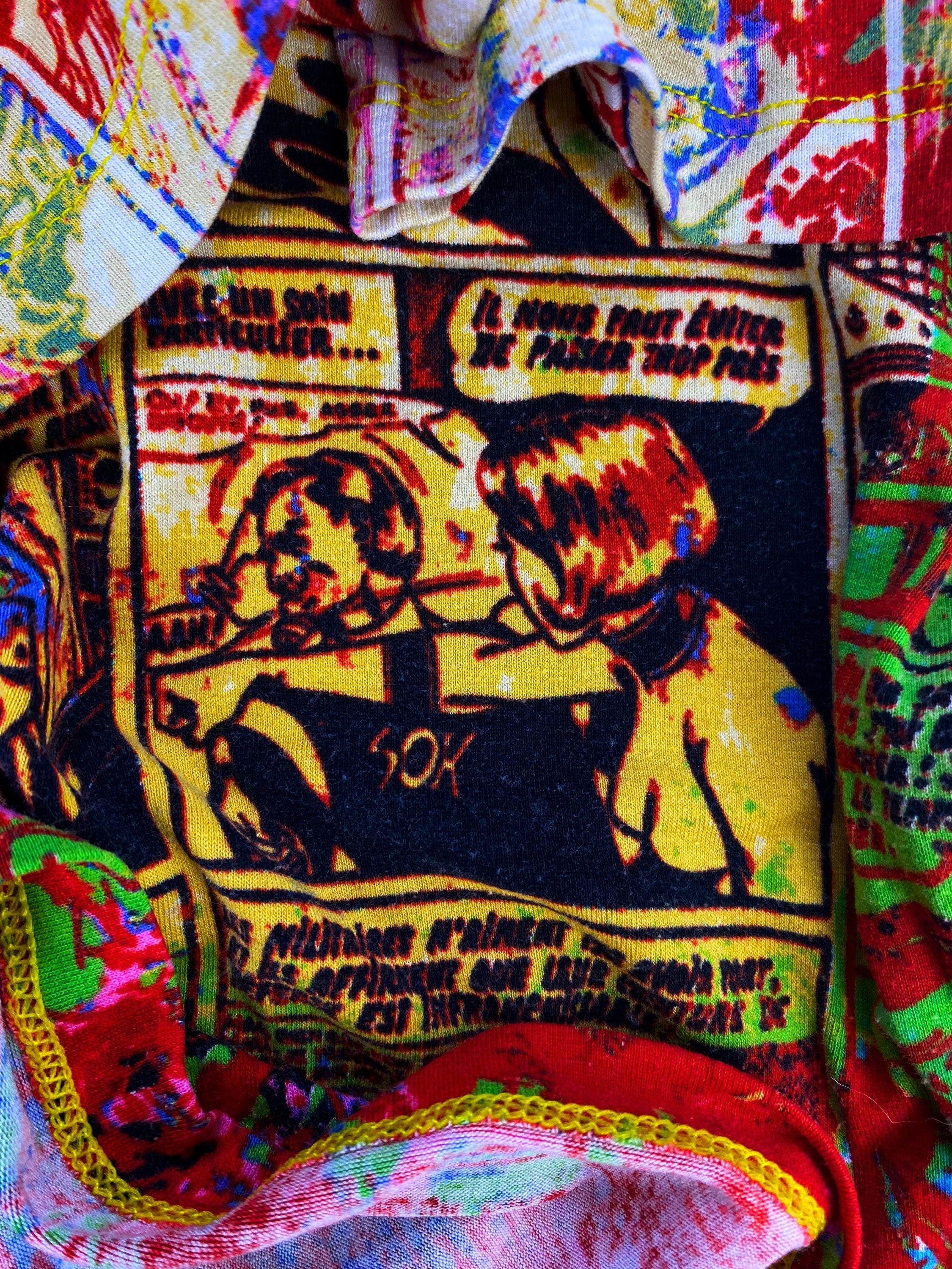 AW95 Jean Paul Gaultier ‘Comic’ Mad Max Full Print T-Shirt