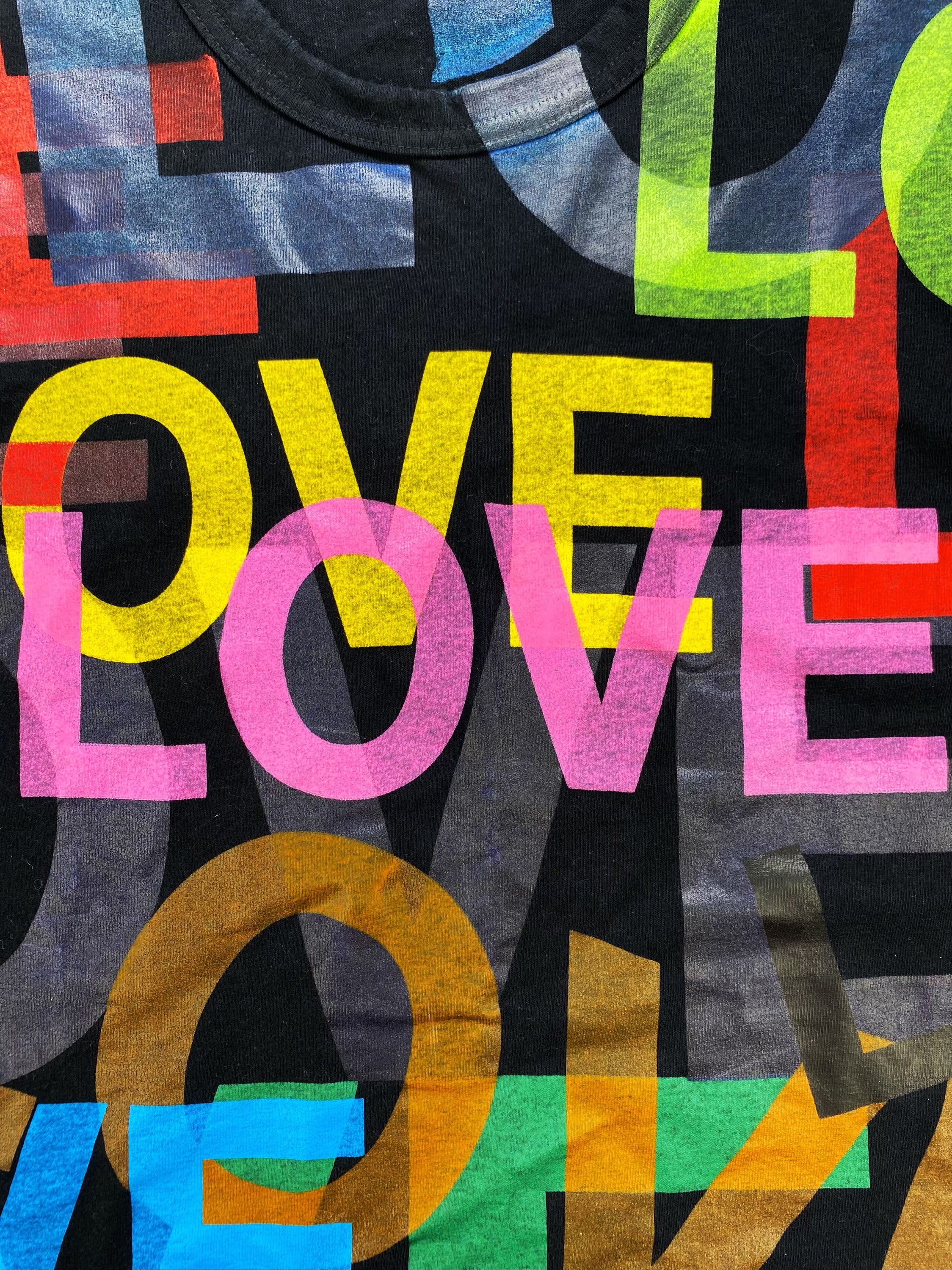 SS02 Junya Watanabe “Love” Rainbow Poem T-Shirt