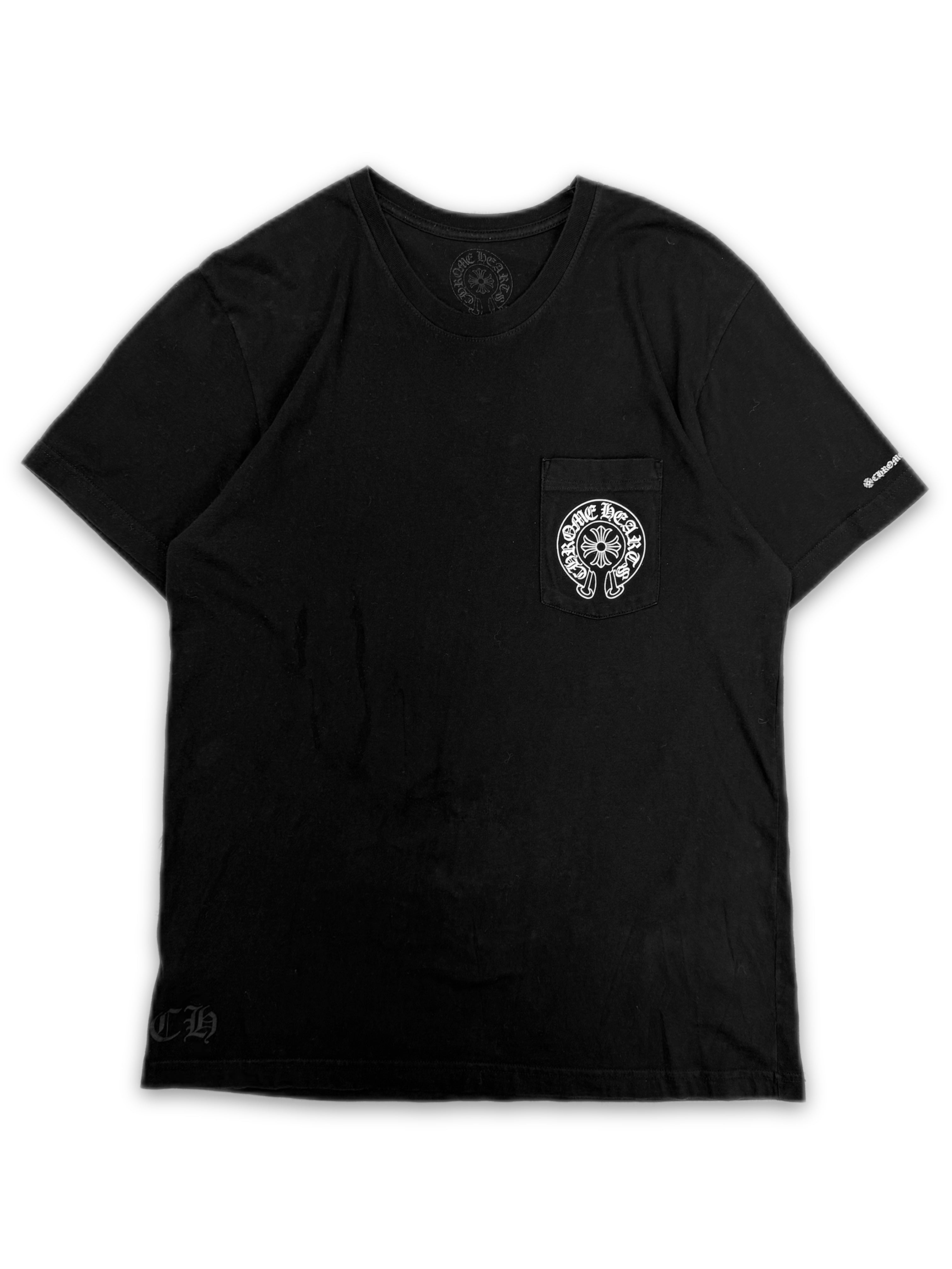 Chrome Hearts Horseshoe Logo Graphic T-Shirt