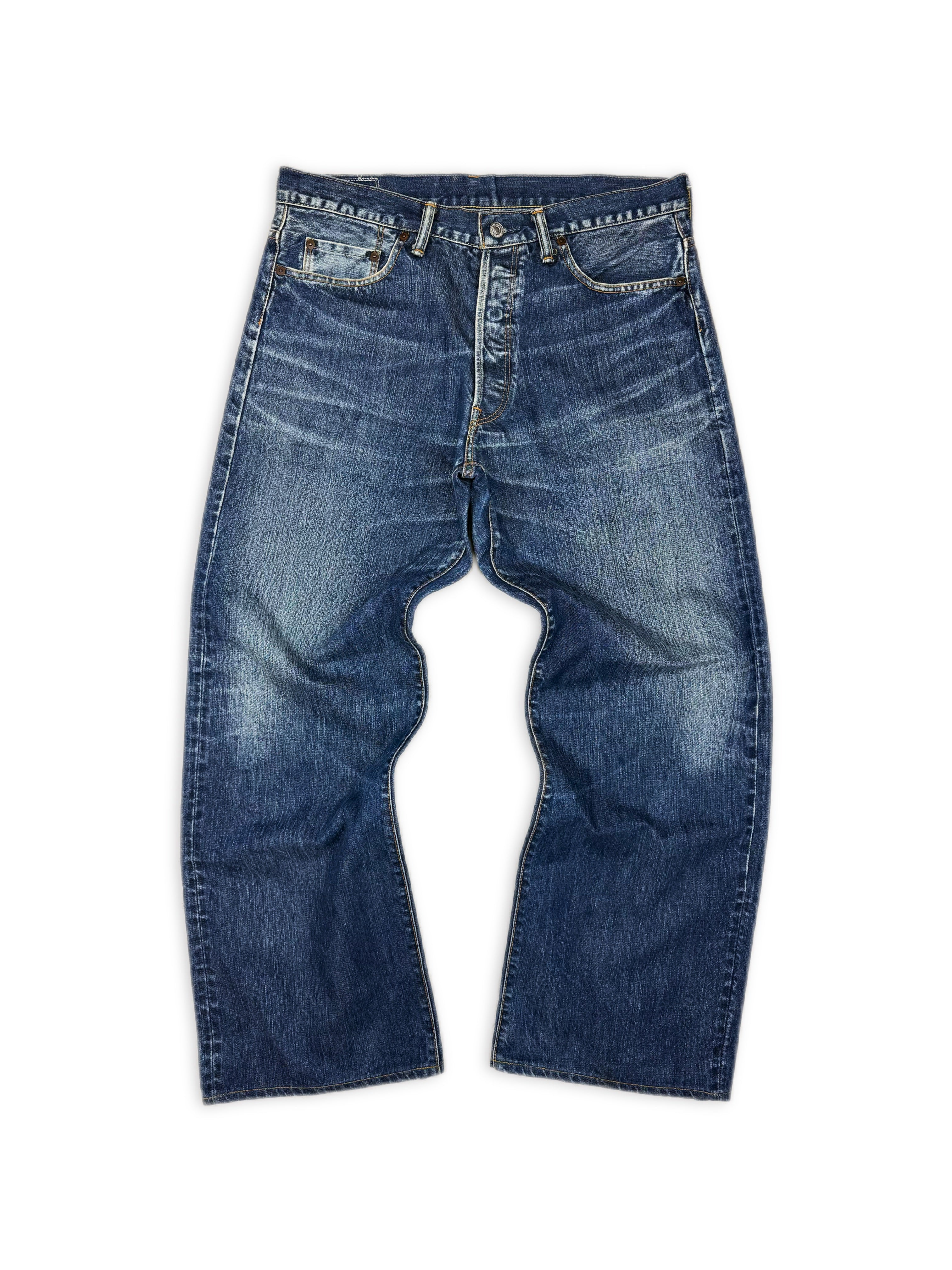 SS04 Yohji Yamamoto Y-3 x Adidas 100/100 Three Stripe Spotted Horse Denim