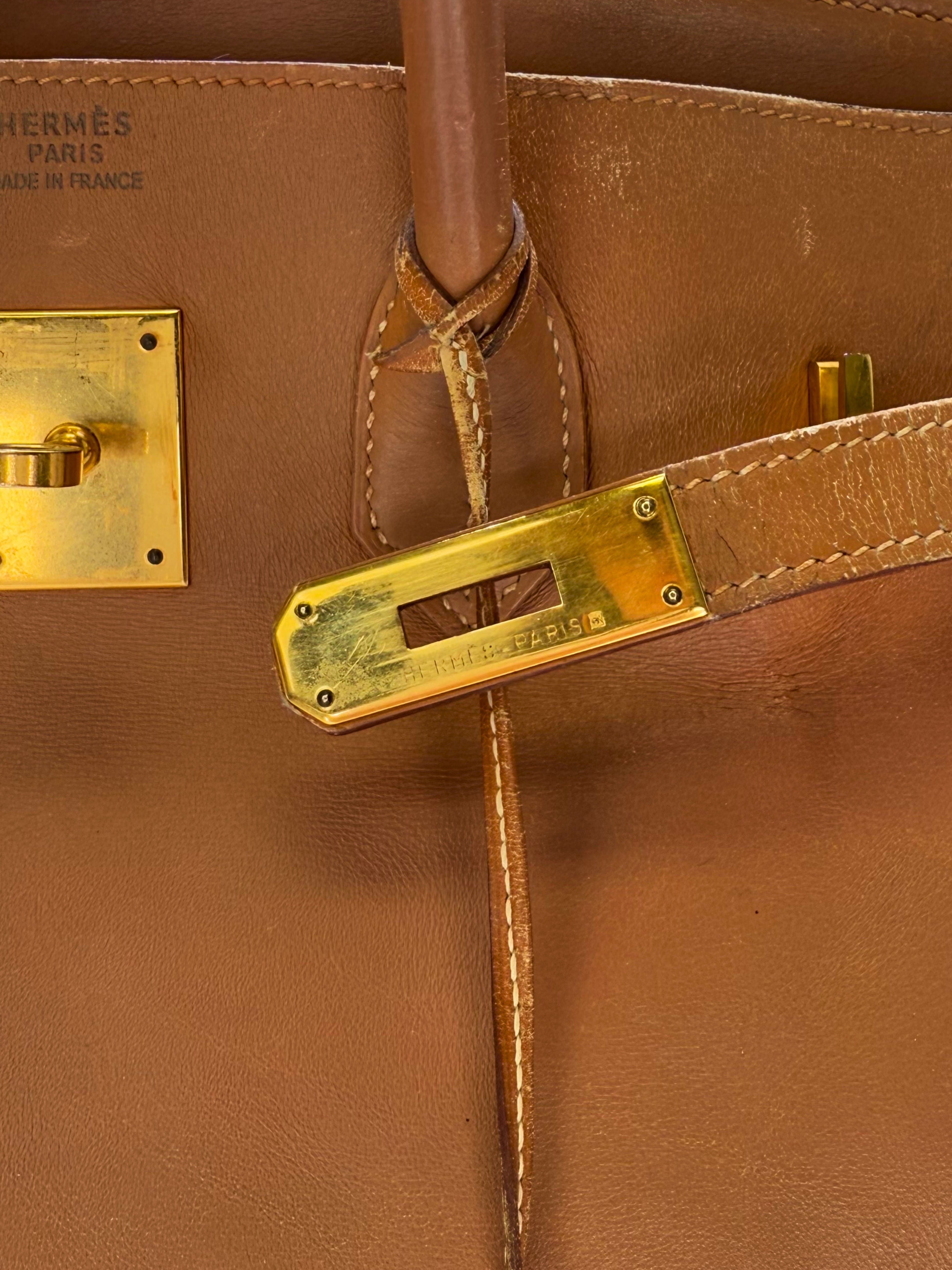 2018 Hermès ‘Birkin’ 35 Ciagre Leather Handbag