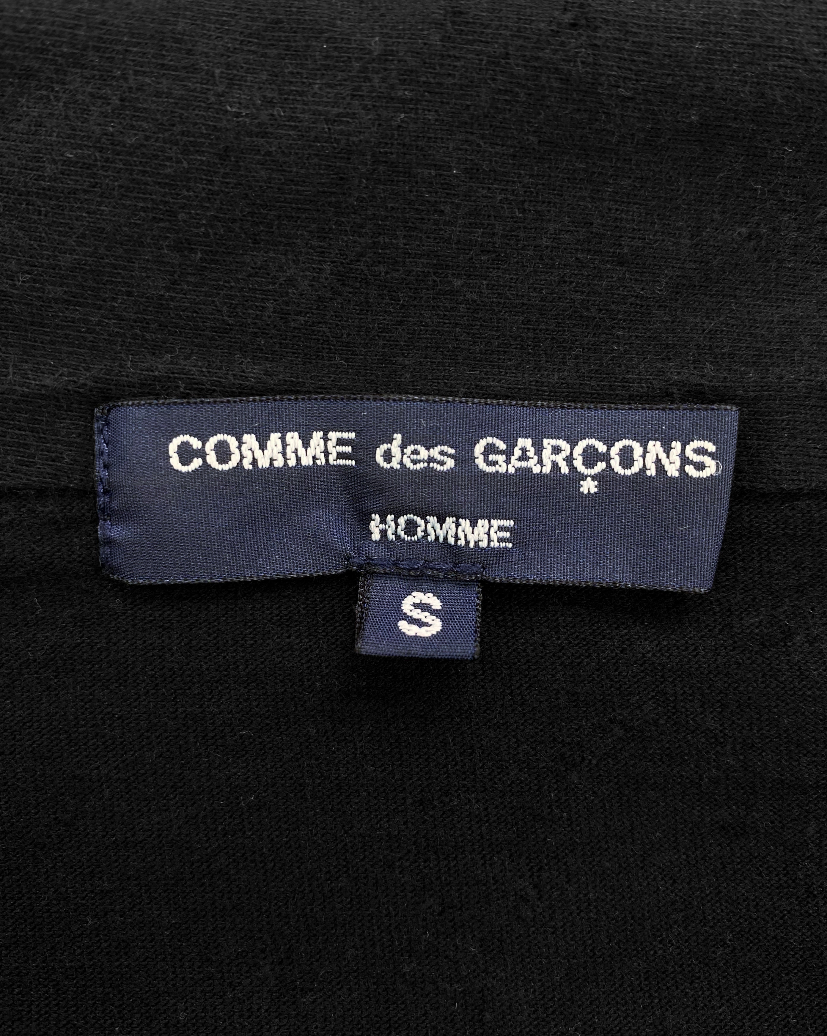 SS04 Comme Des Garçons Homme Spell Out Collared Shirt
