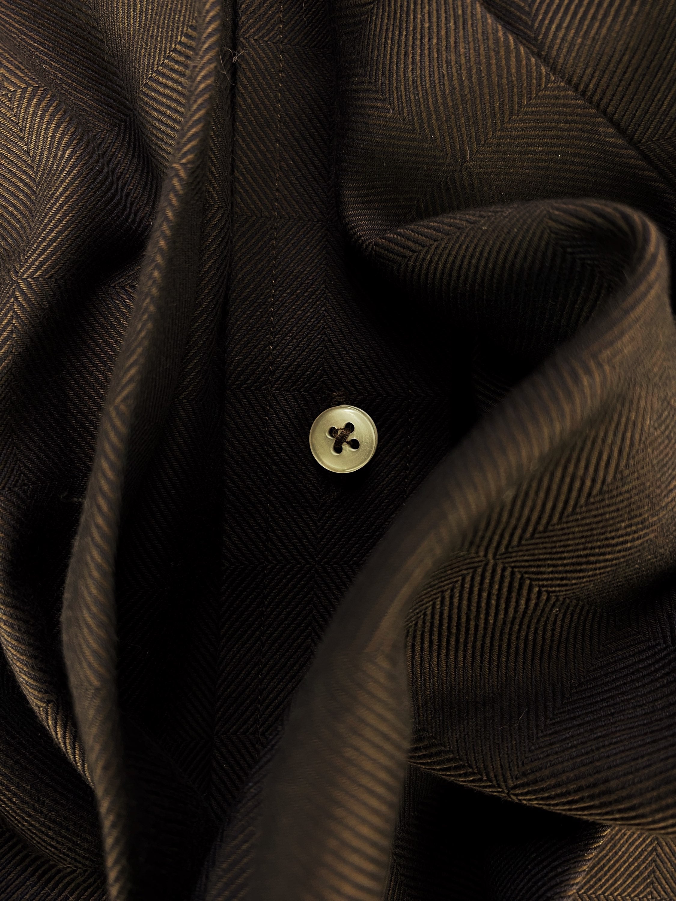 00s Katharine Hamnett Maroon Collared Button Down Longsleeve