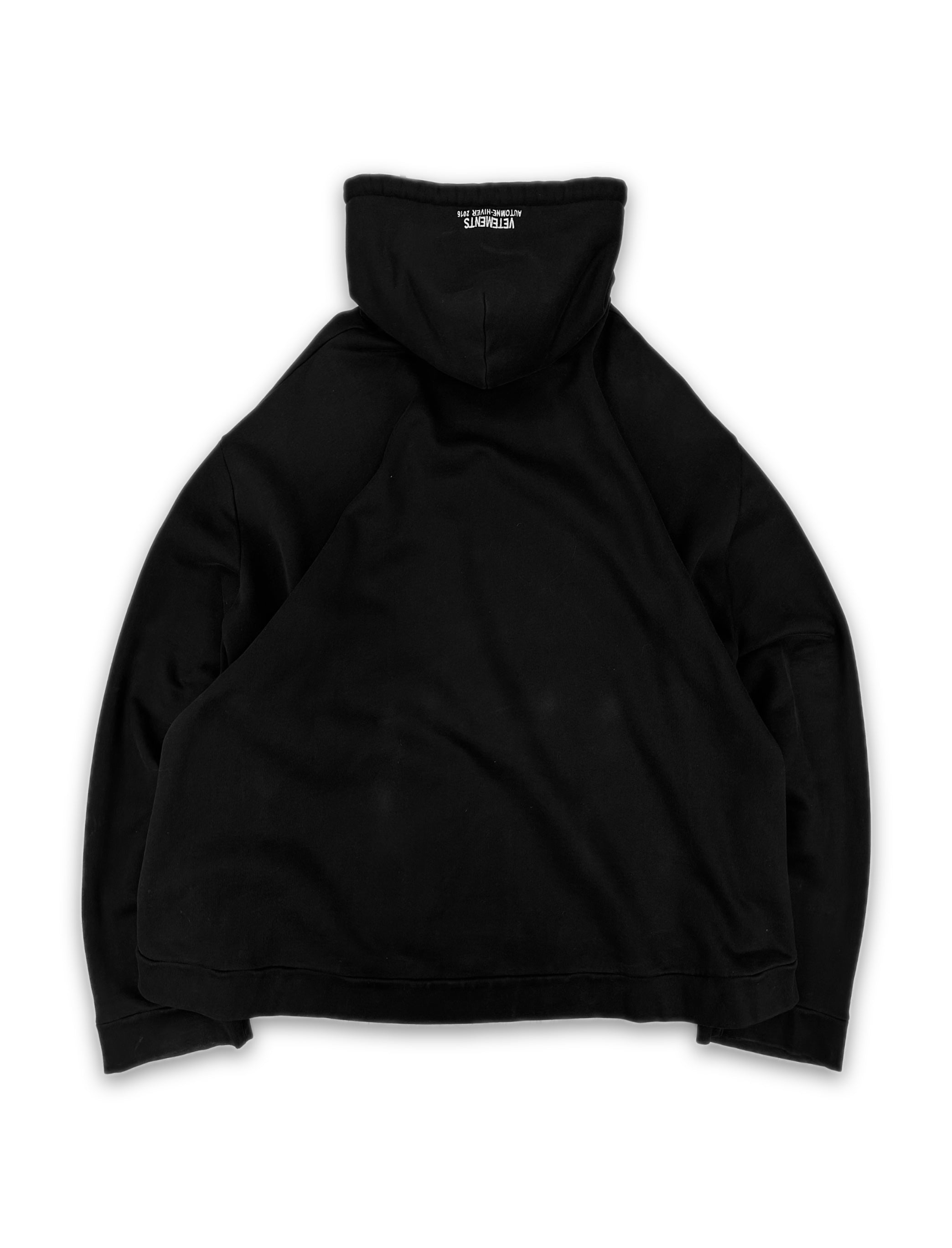 AW16 Vetements Femme OG ‘Metal’ Logo Oversized Hoodie