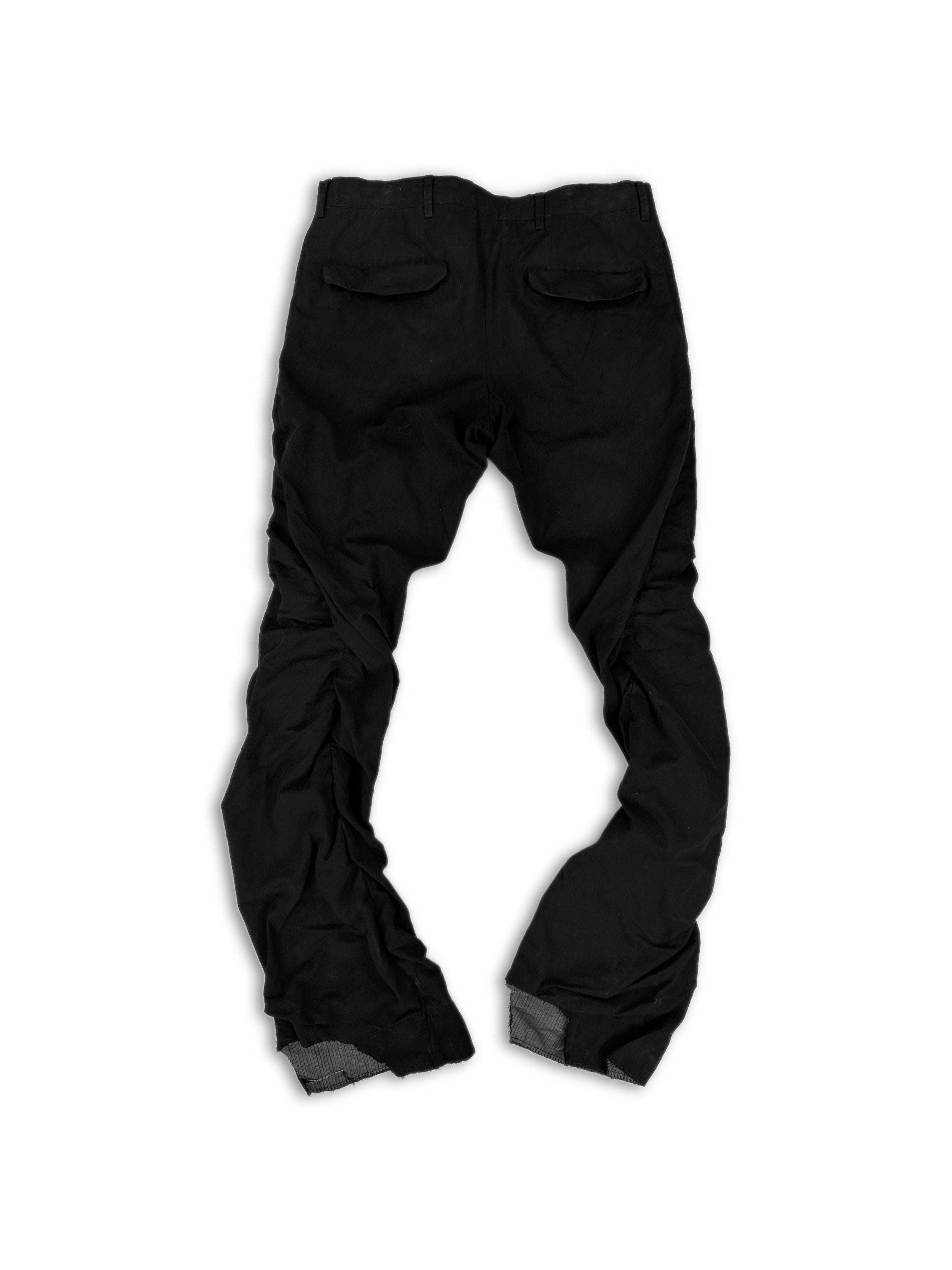 Carol Christian Poell ‘Twist Seam’ Black Tornado Pants