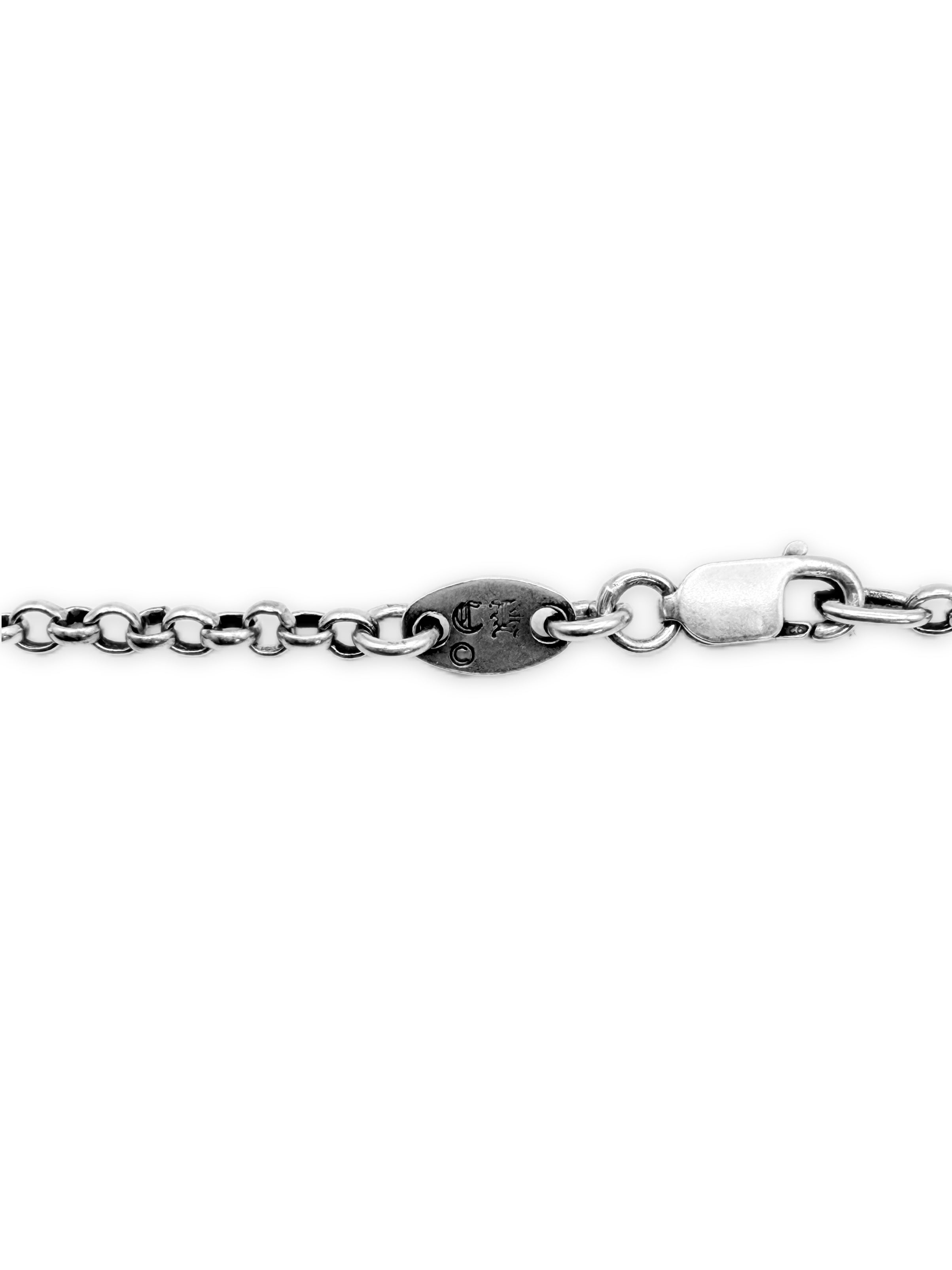 Chrome Hearts 21 in Roll Chain .925 Silver Necklace