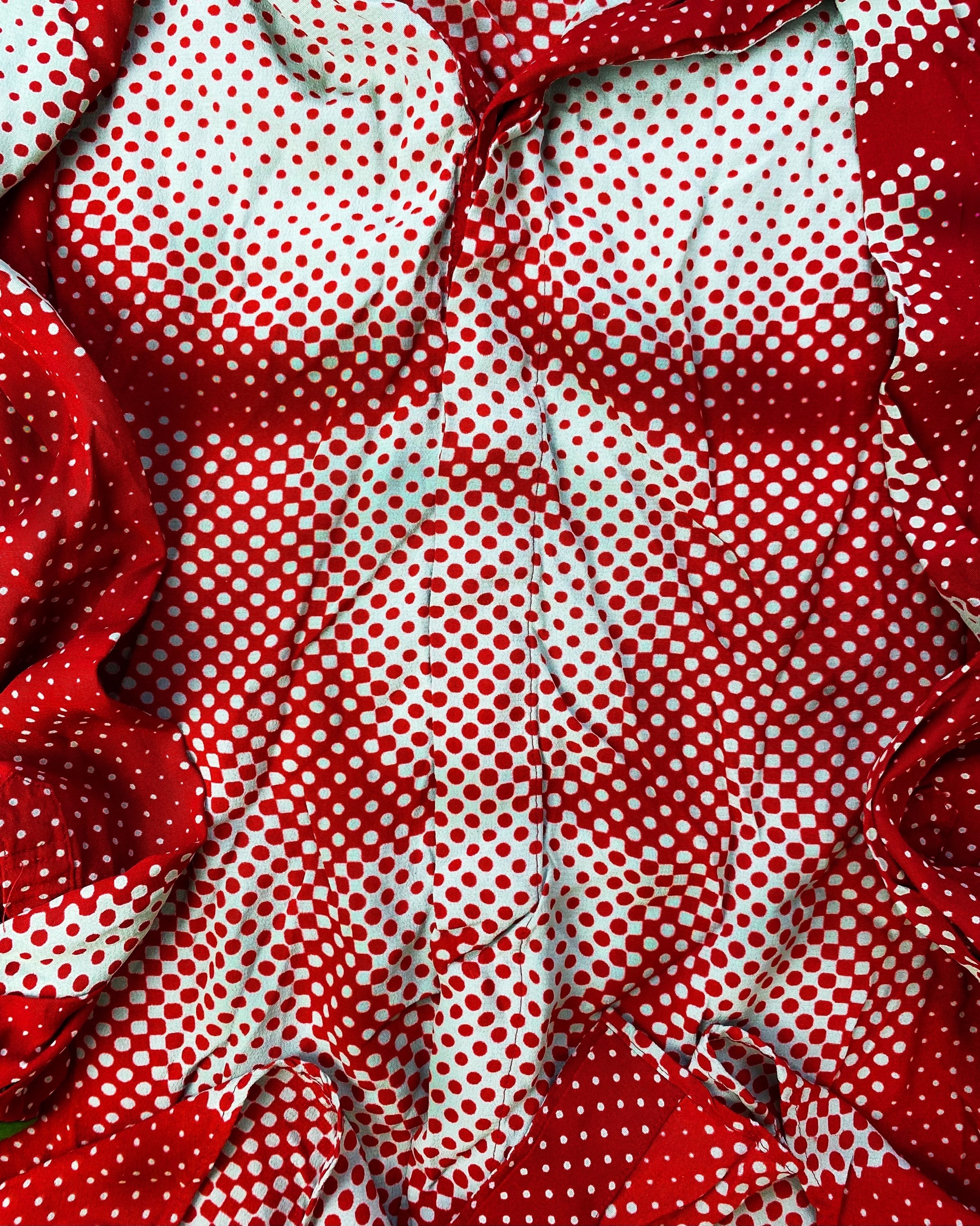 SS96 Jean Paul Gaultier ‘Muscle’ Trompe L’Oeil Collared Longsleeve
