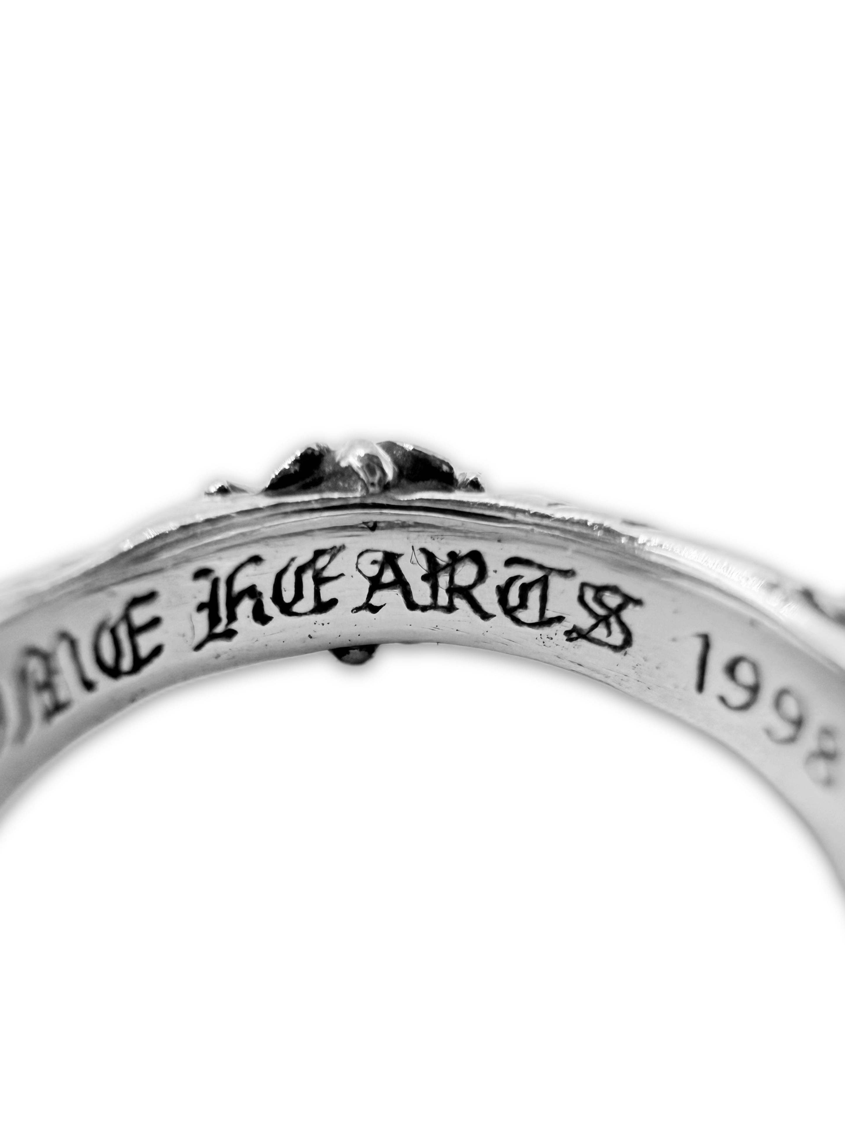 Chrome Hearts SBT Square Band .925 Silver Spacer Ring