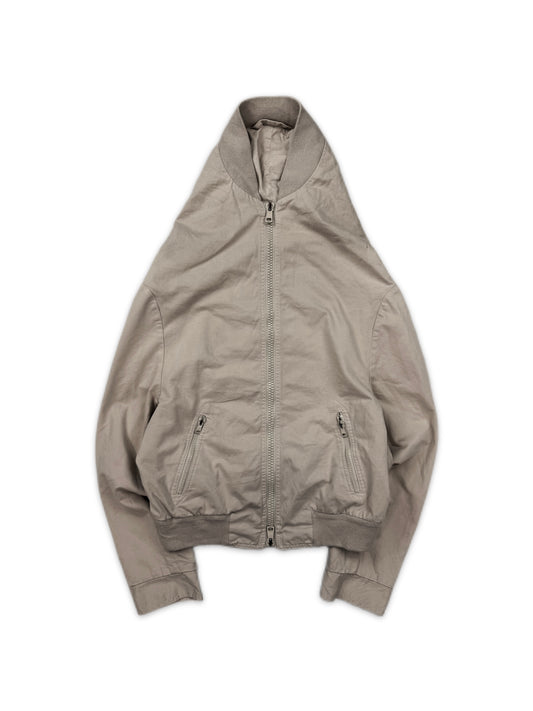 AW05 Maison Margiela ‘Paparazzi’ Hunchback Black Bomber Jacket