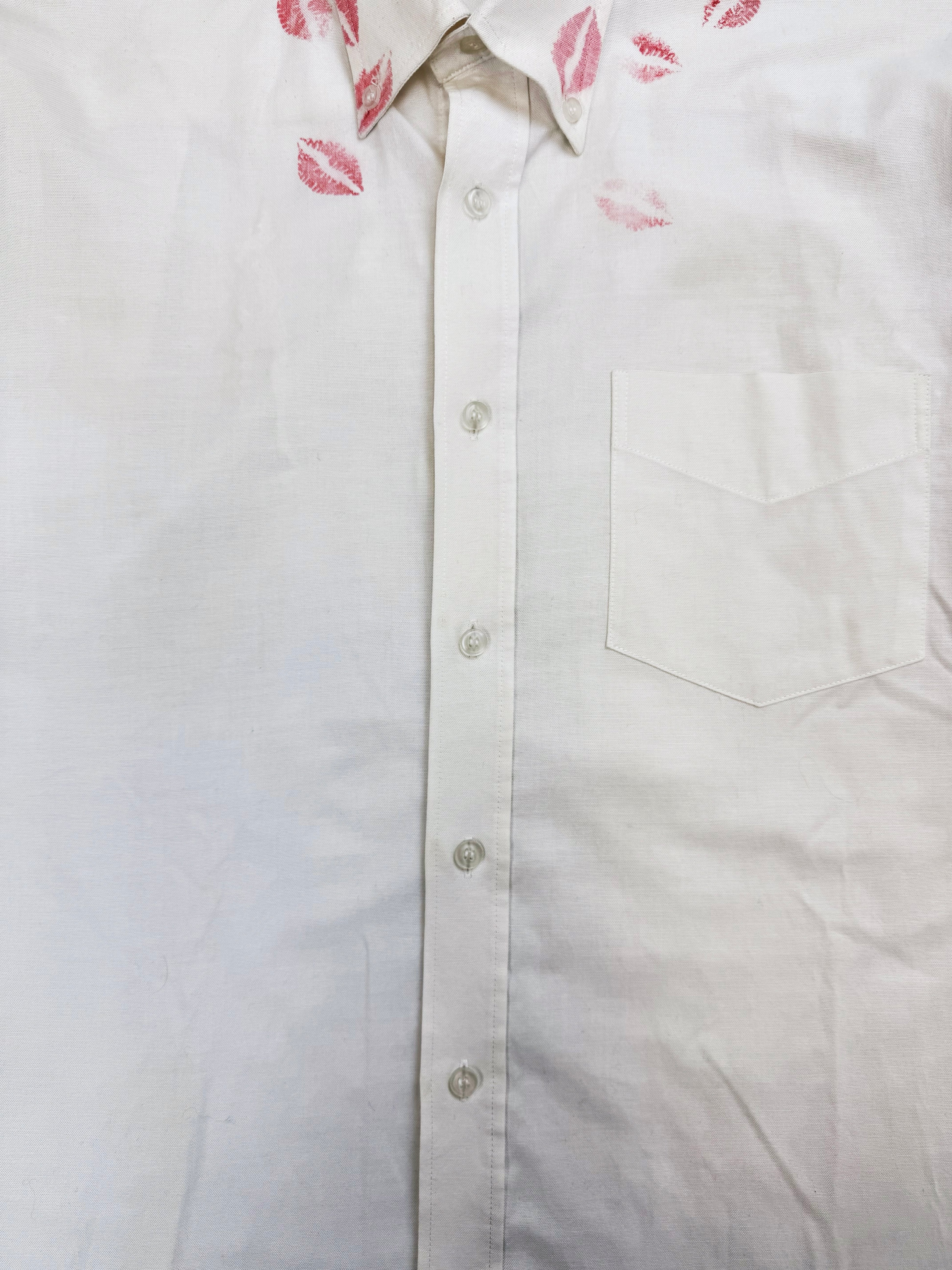 AW06 Maison Margiela Artisanal 0 ‘Kiss’ 1/45 Button Up Shirt