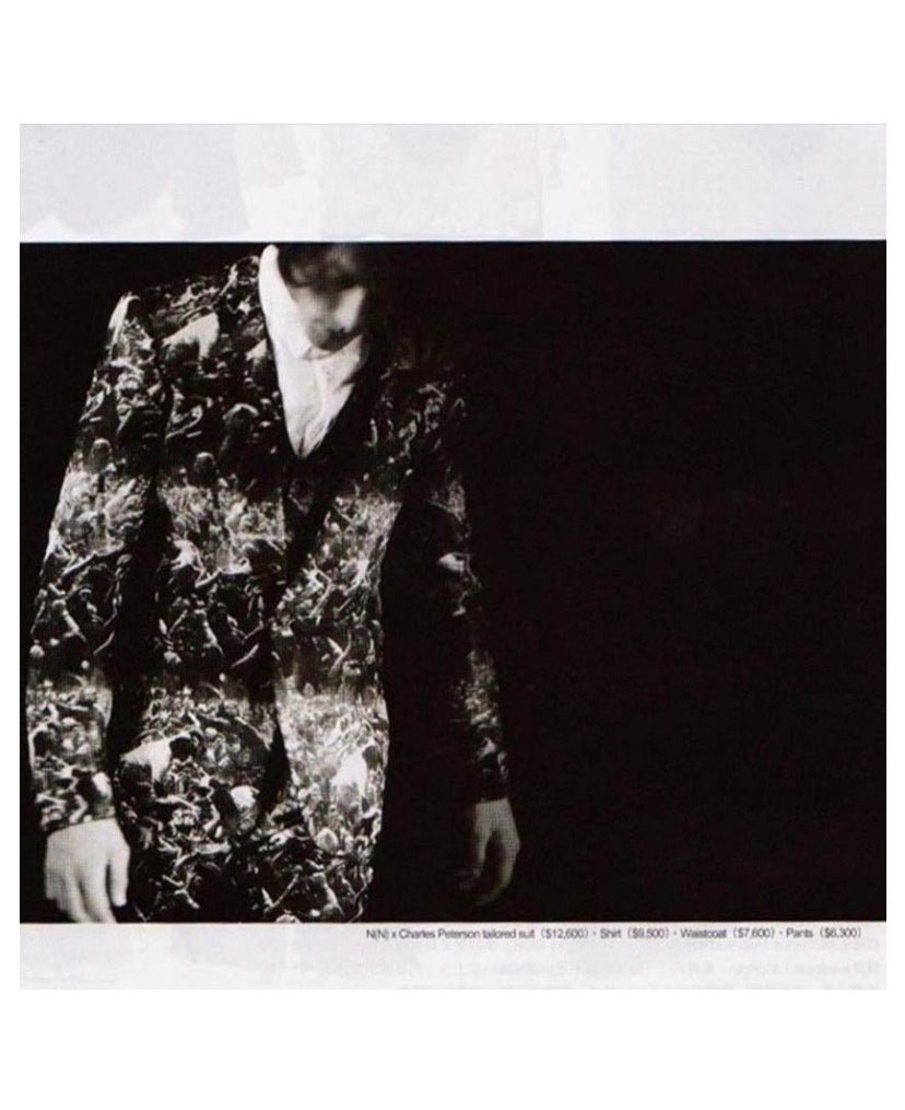 FW09 Number (N)ine Charles Peterson Graphic Mosh Pit Blazer