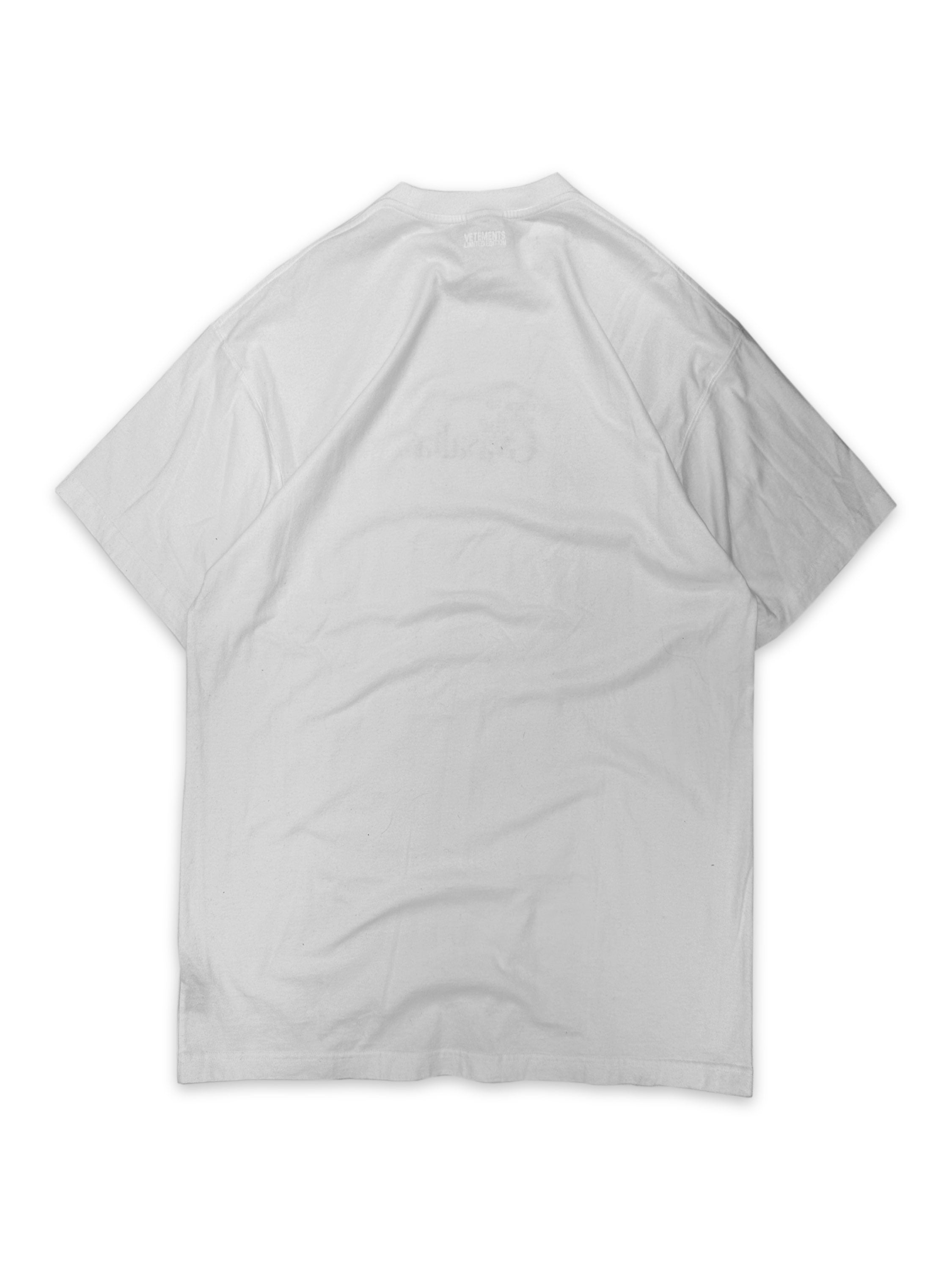 Vêtements ‘Keeping Up with the Gvaslia’s’ White Oversized Slogan T-Shirt