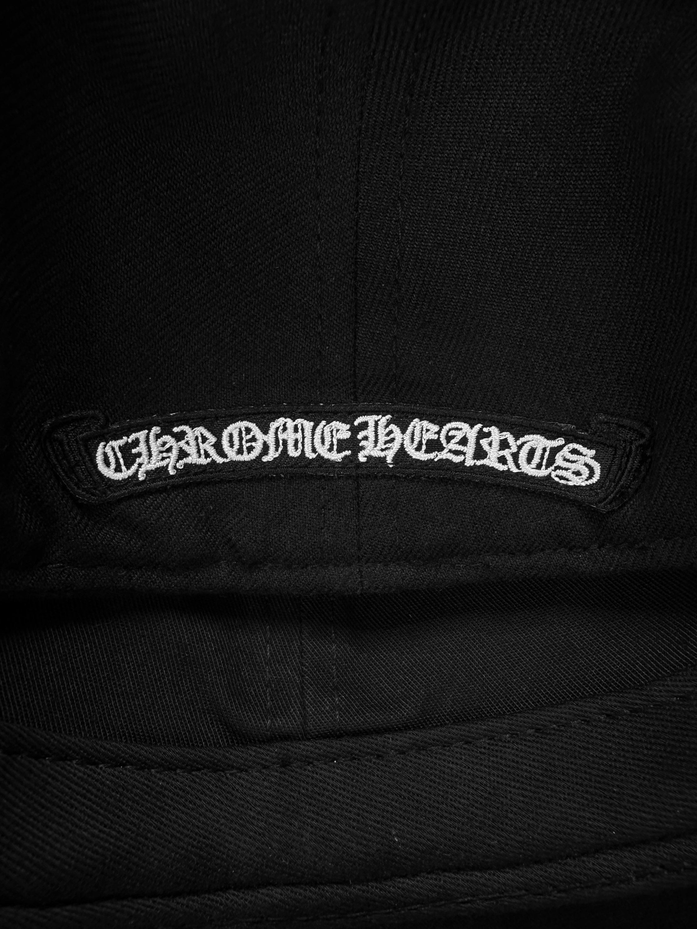 Chrome Hearts ‘Horseshoe’ Logo .925 Silver Fitted Hat