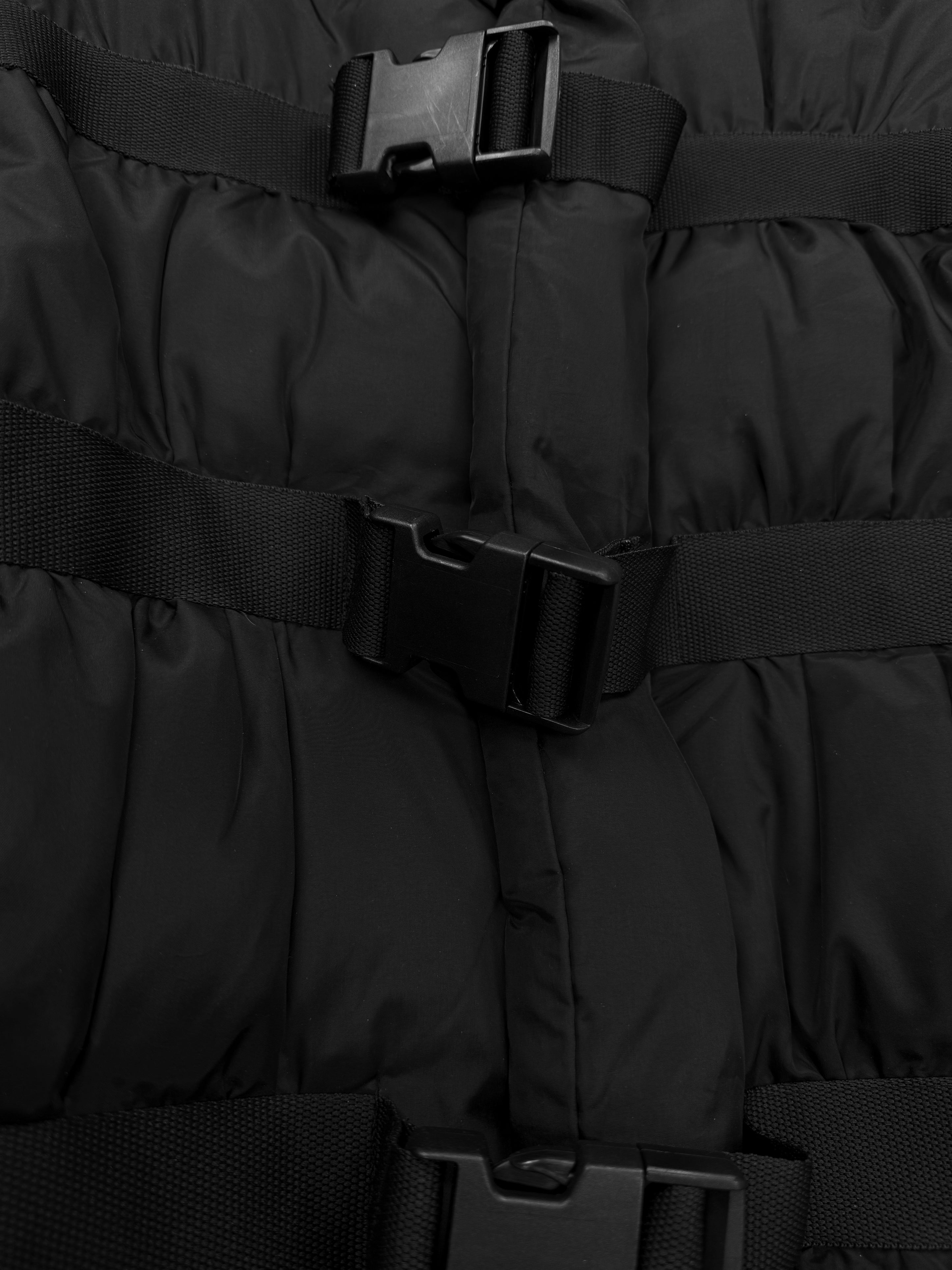 AW03 Jean Paul Gaultier ‘Bondage’ Belted Puffer Jacket