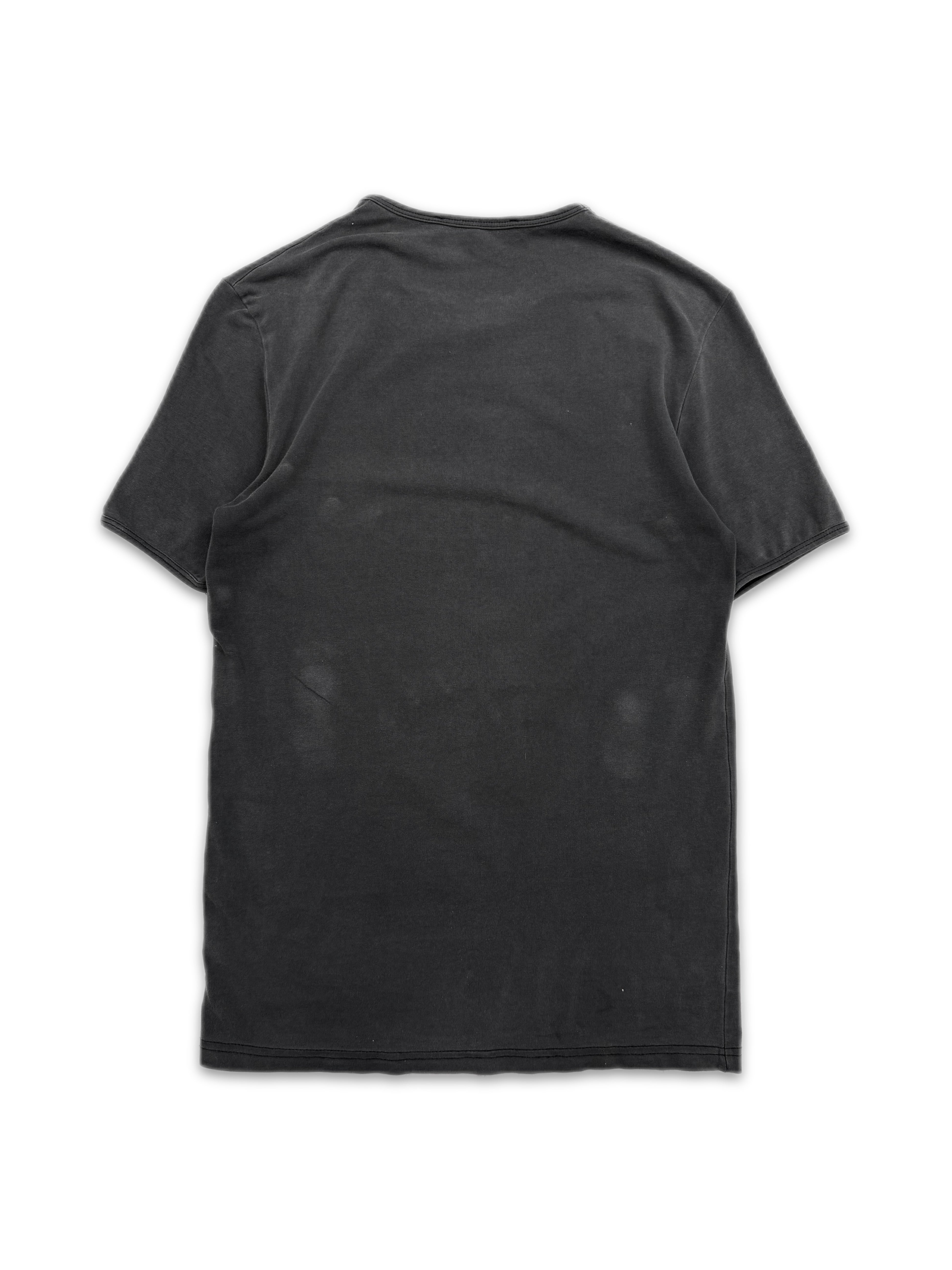 SS02 Raf Simons Kollaps ‘Ignite’ Ash Grey Fitted T-Shirt