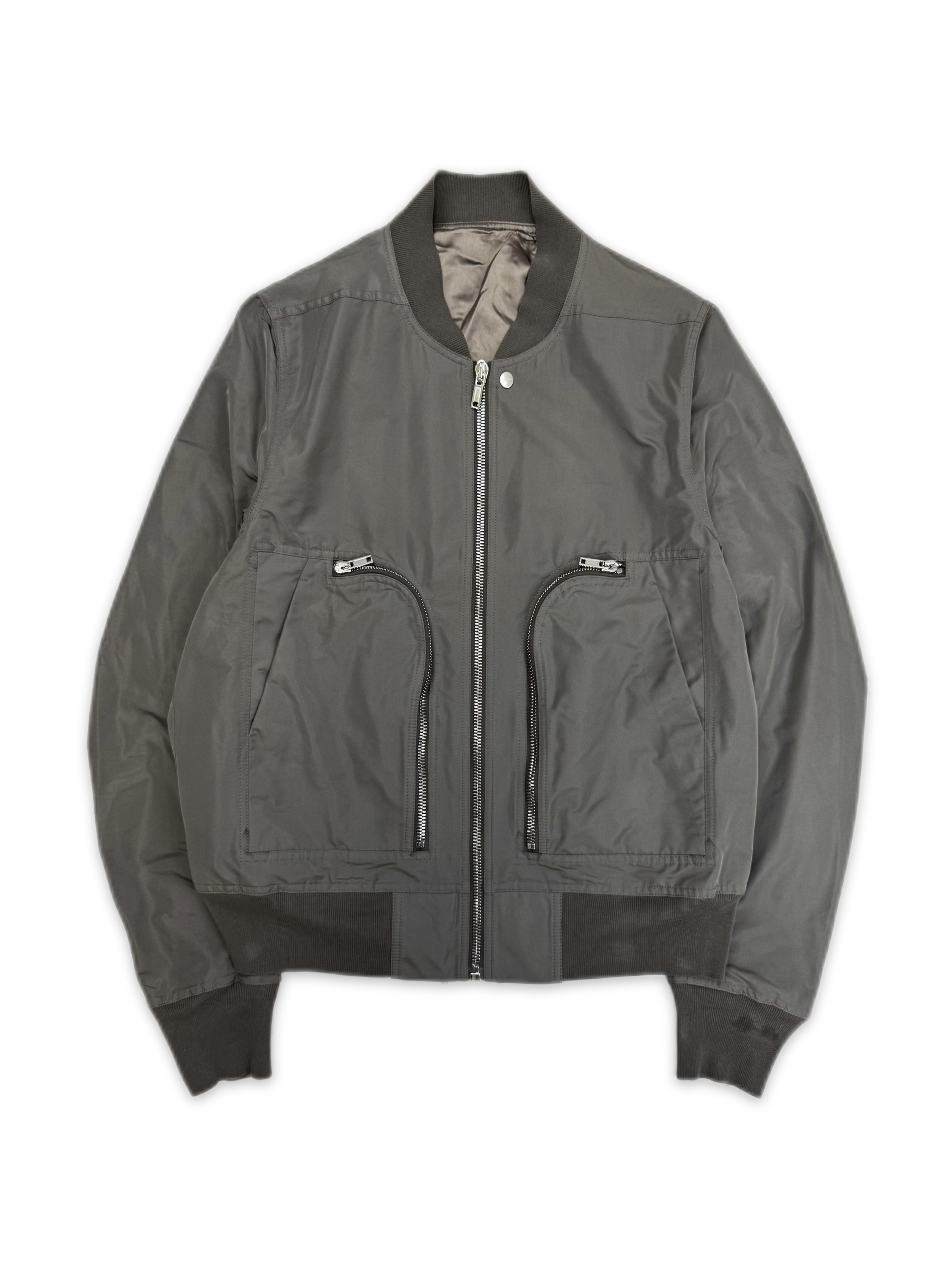 SS24 Rick Owens ‘Lido’ Bauhaus Cargo Pocket Bomber Jacket