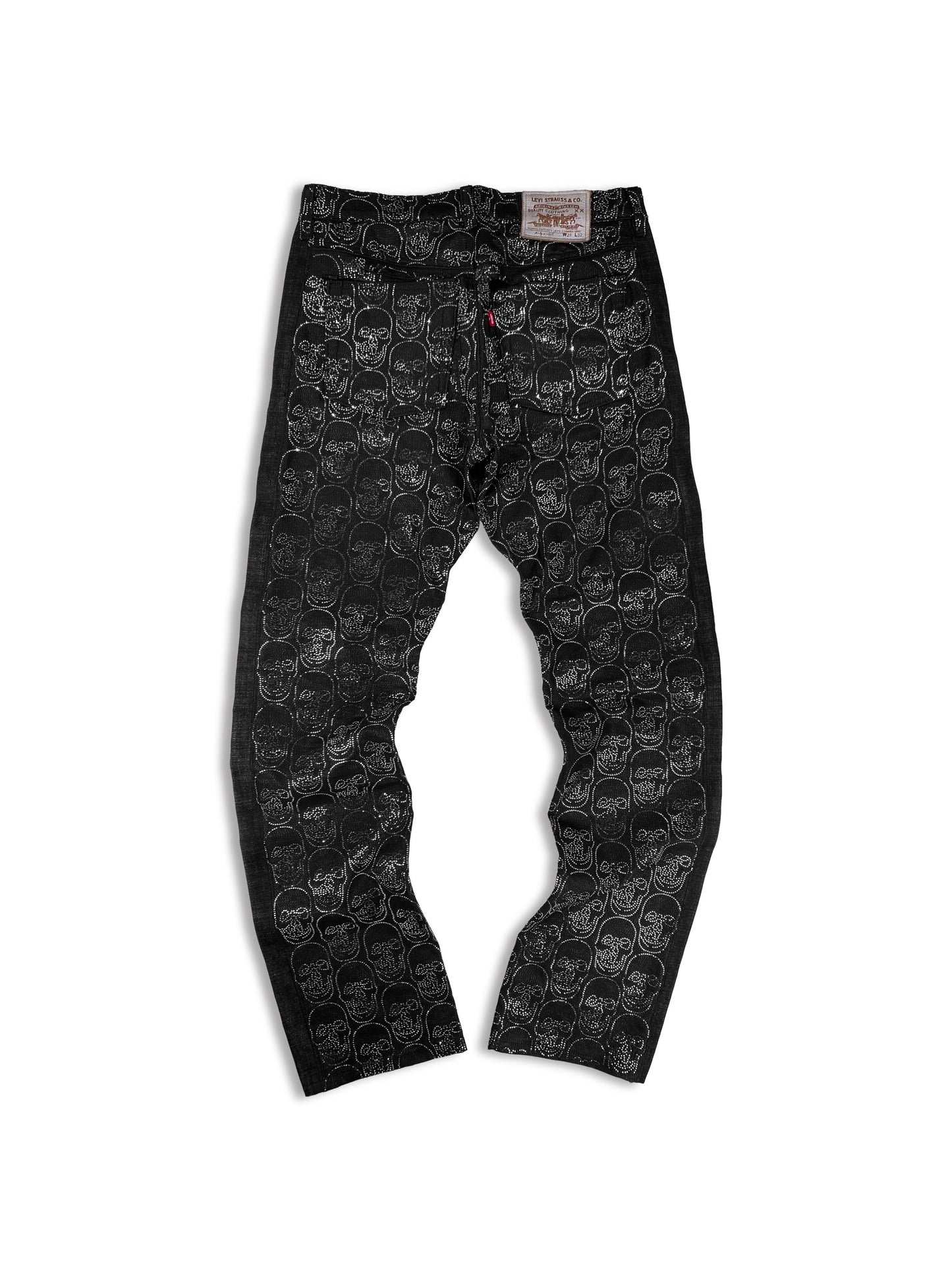 2008 Levi’s 501 x Damien Hirst x Andy Warhol 1/51 Swarovski Crystal Jeans