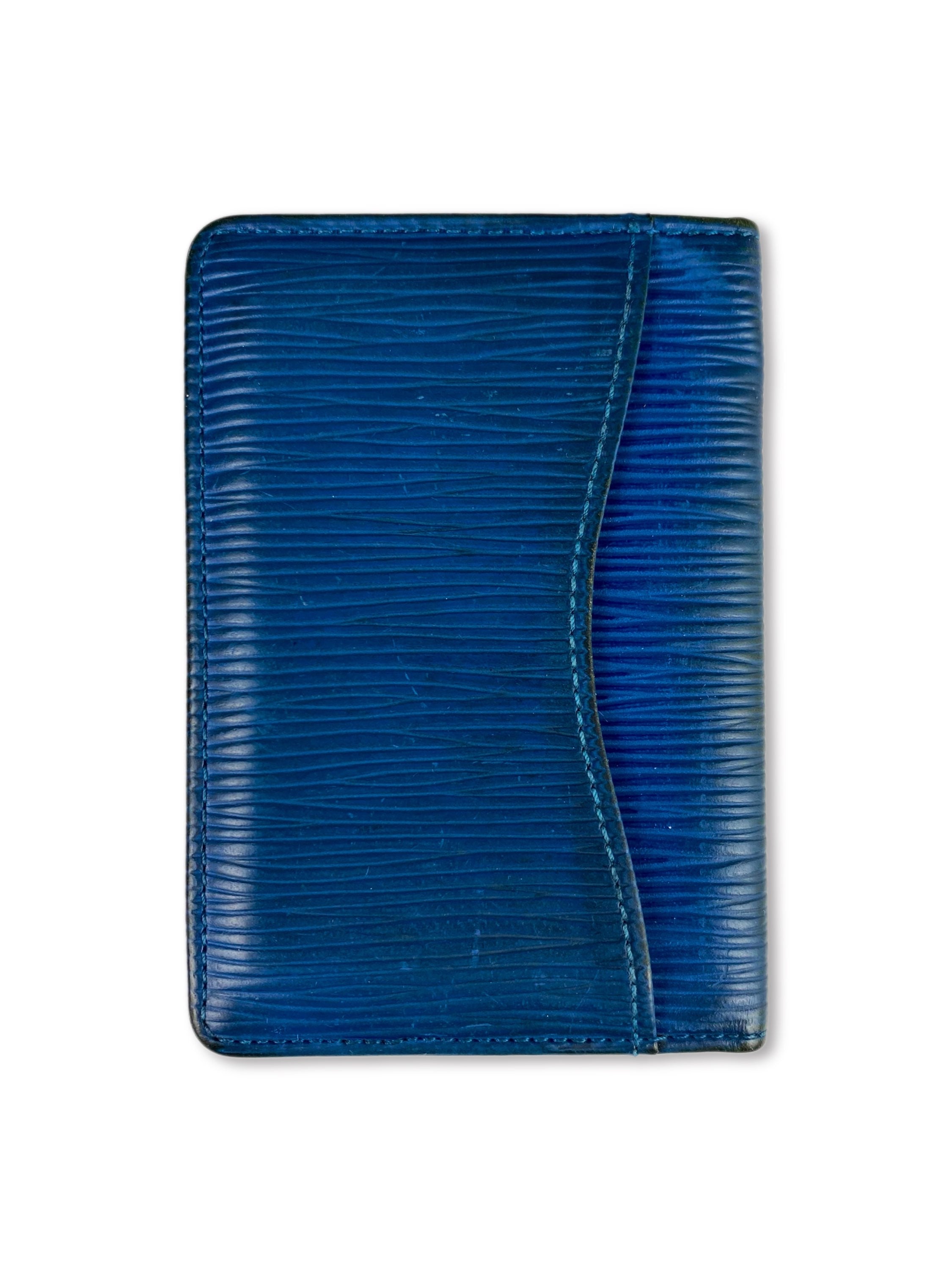 Louis Vuitton Epi Embossed LV Logo Bifold Wallet