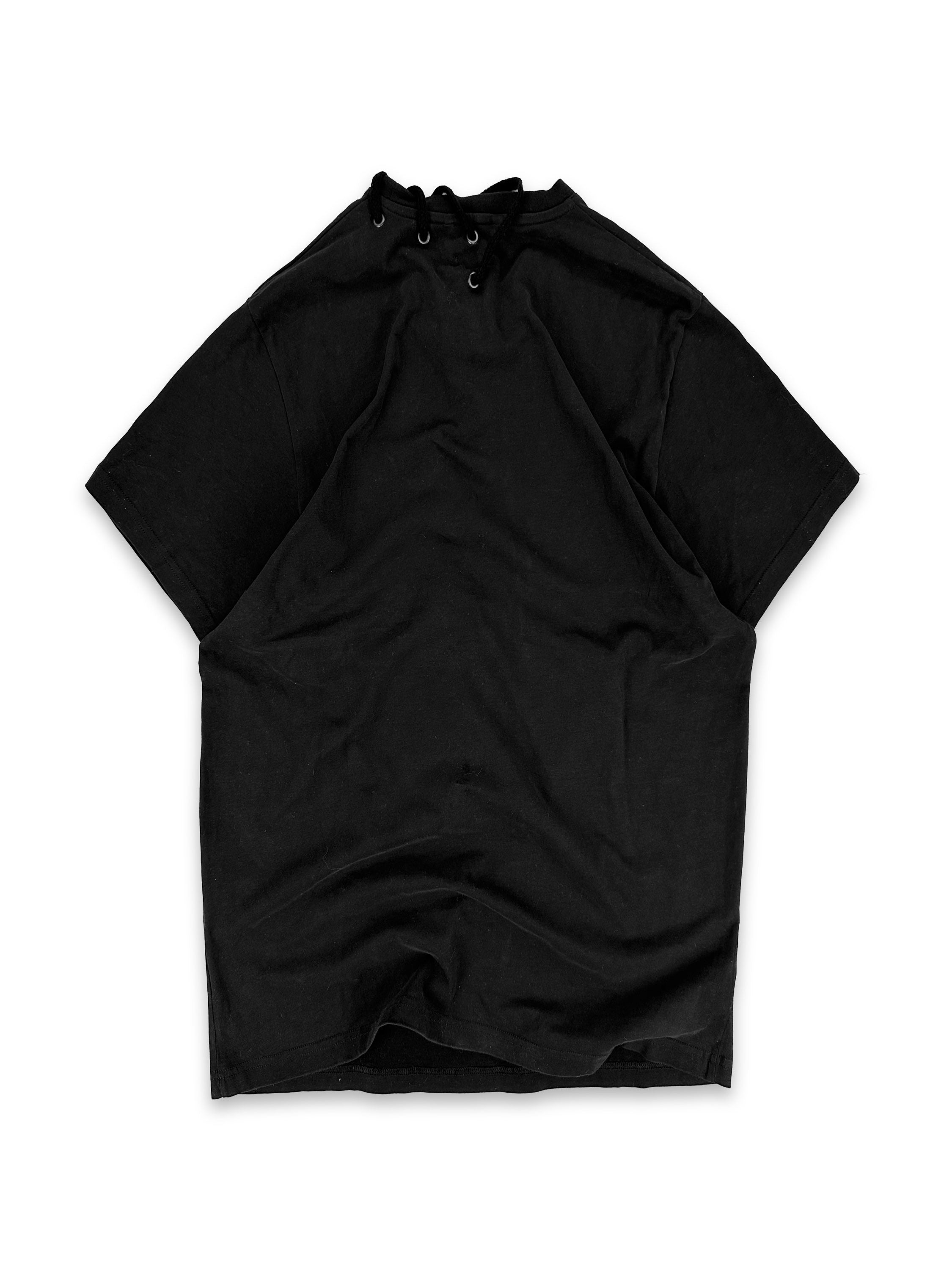Craig Green Black Rope Woven Eyelet T-Shirt