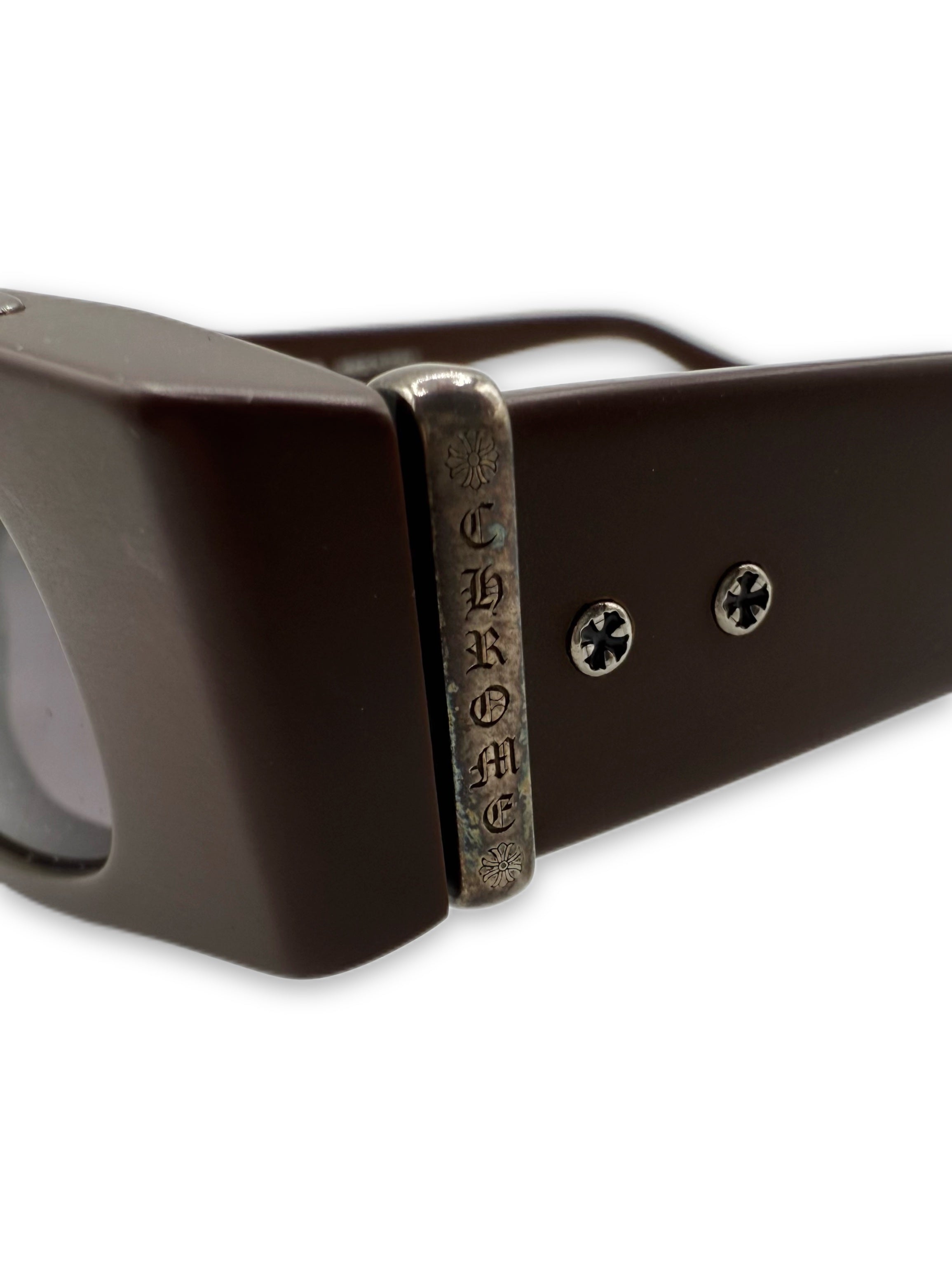 Chrome Hearts Mocha Lord’n Oval ‘Fuck You’ Sunglasses