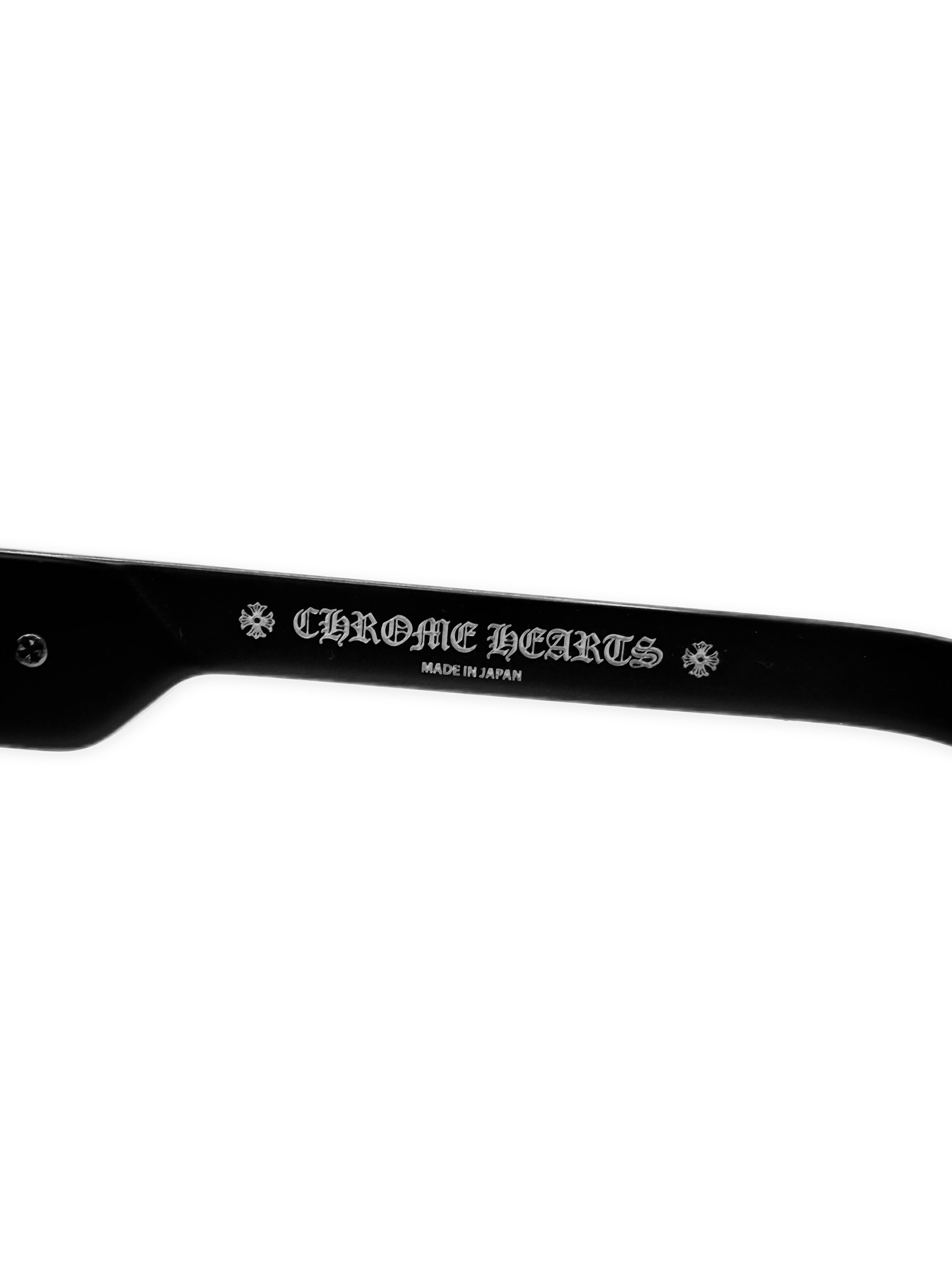 Chrome Hearts ‘Girth Quake’ Black Square Frame Sunglasses