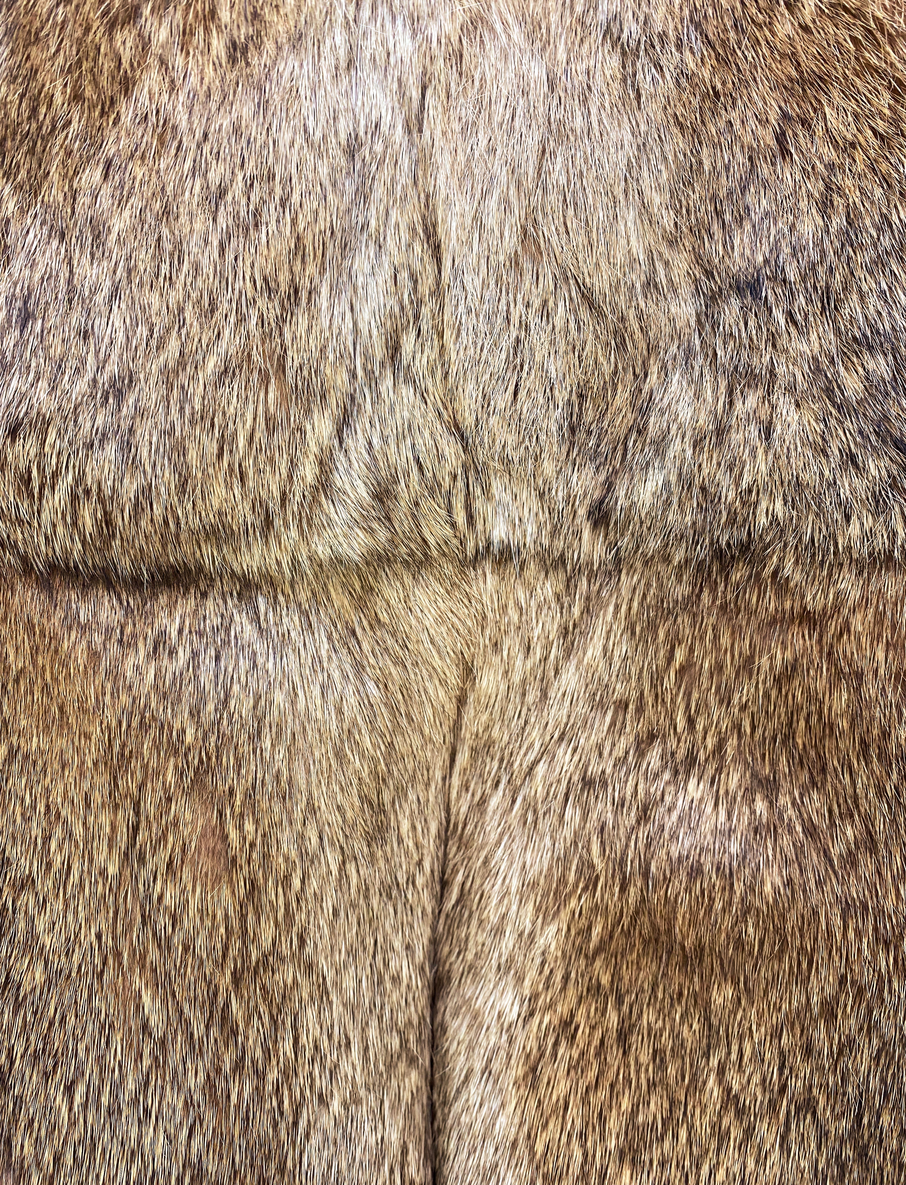 AW04 Dolce &amp; Gabbana D-Ring Racoon Fur Aviator Bomber Jacket