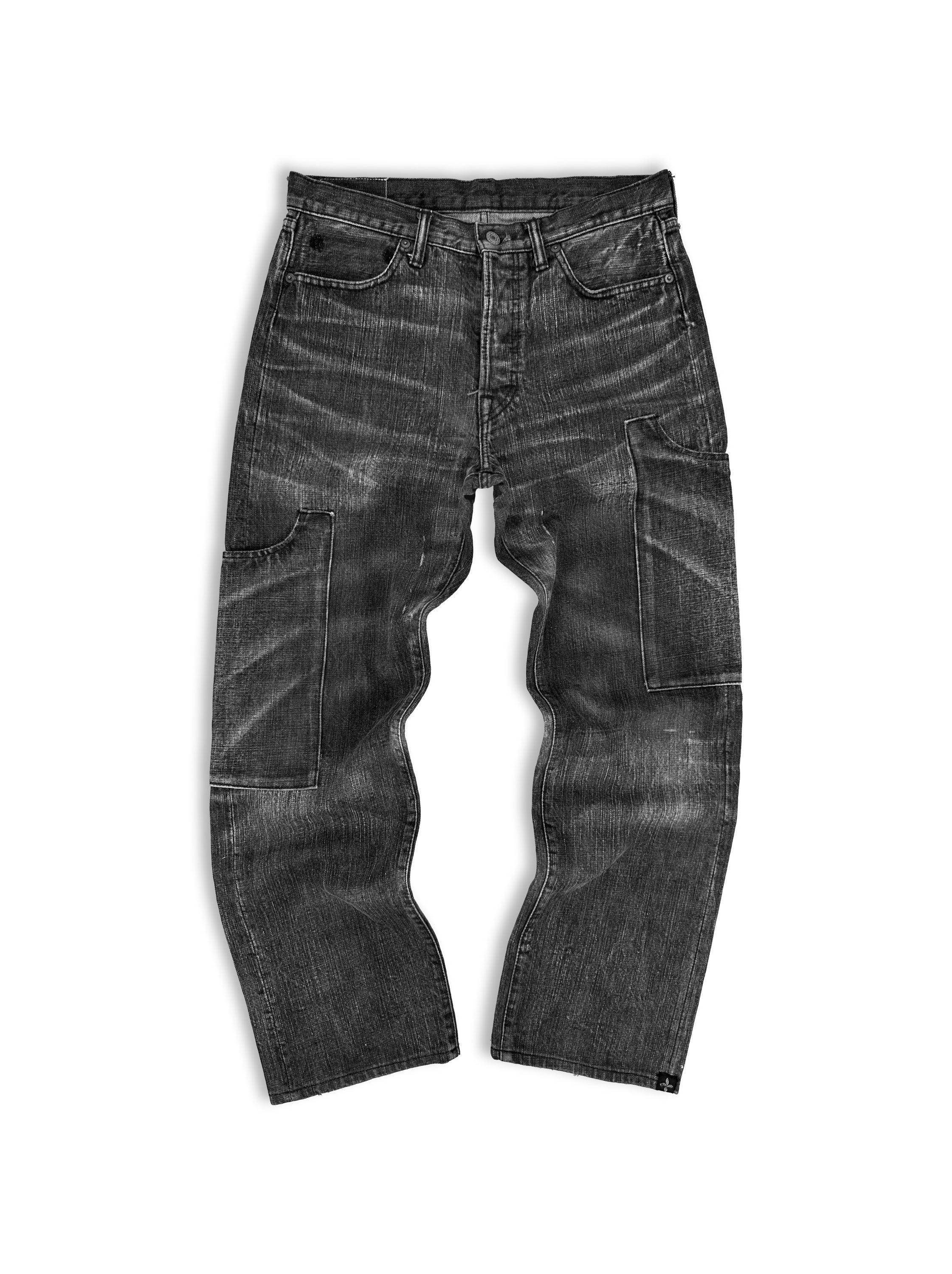 SS02 Yohji Yamamoto x Spotted Horse ‘Carpenter’ Ash Denim