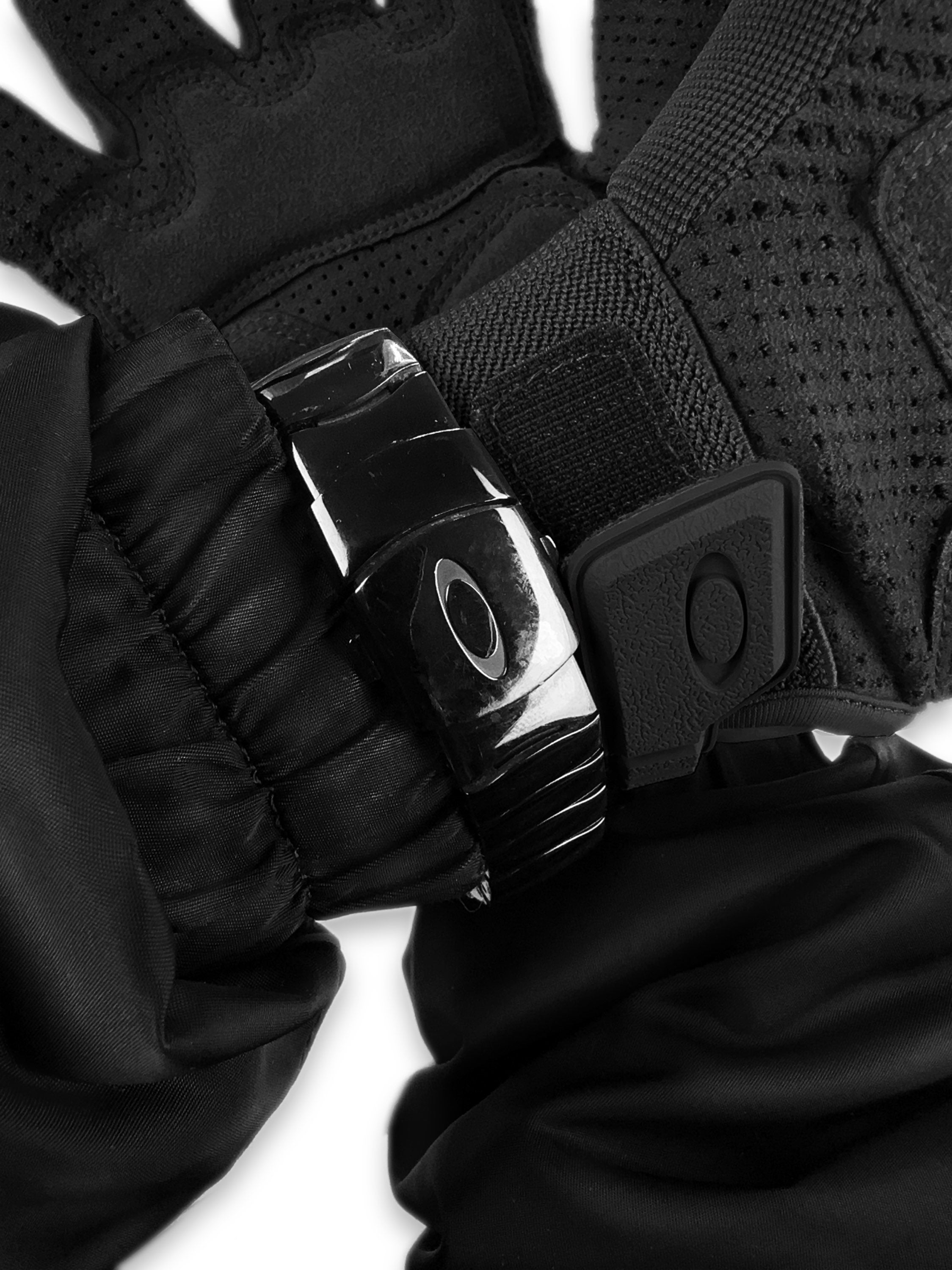 1998 Oakley ‘Timebomb’ Ion Black Stainless Steel Watch